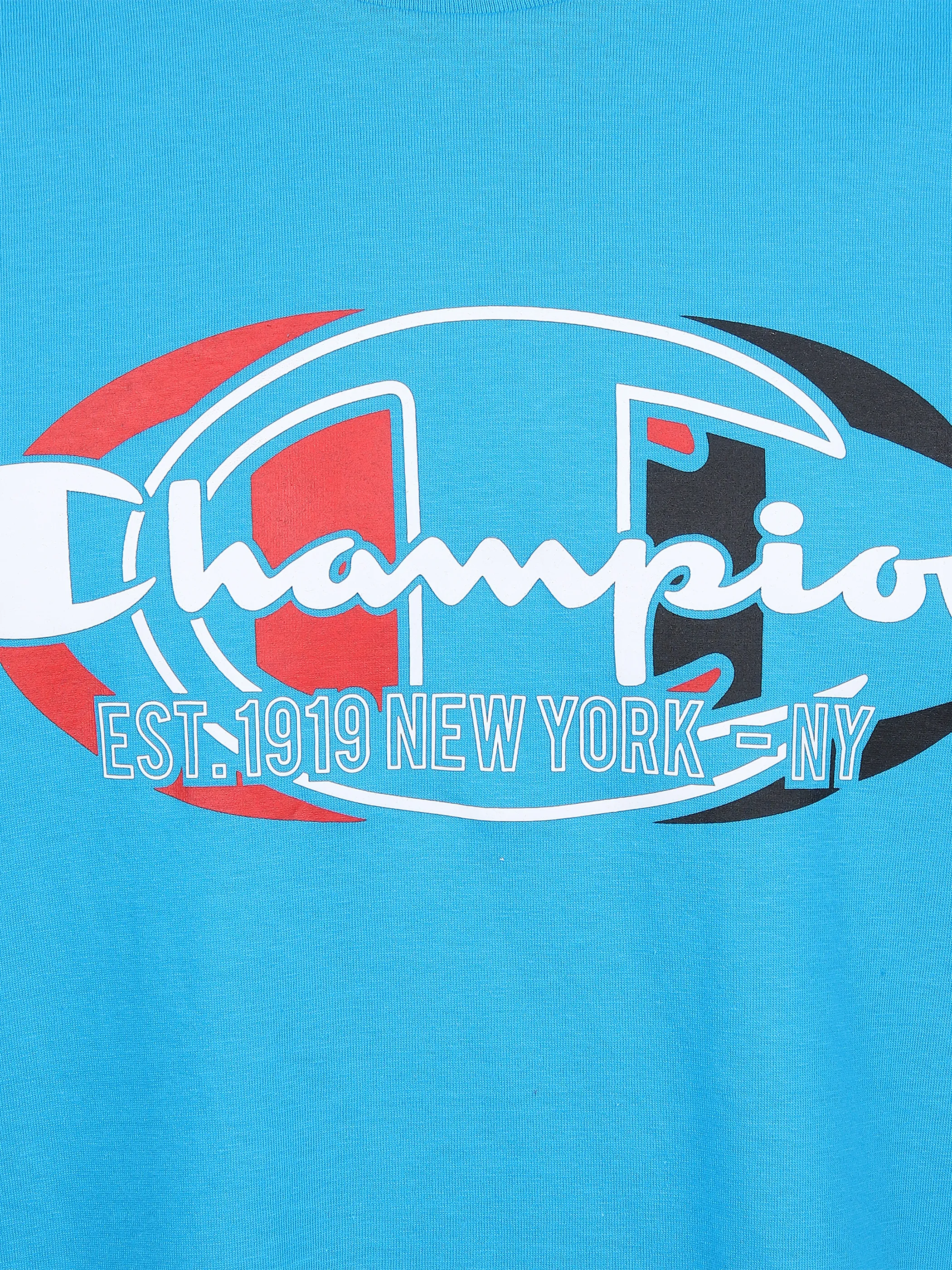 Champion 217279 YF-He-T-Shirt, Crewneck Blau 861238 BS107 ATB 3