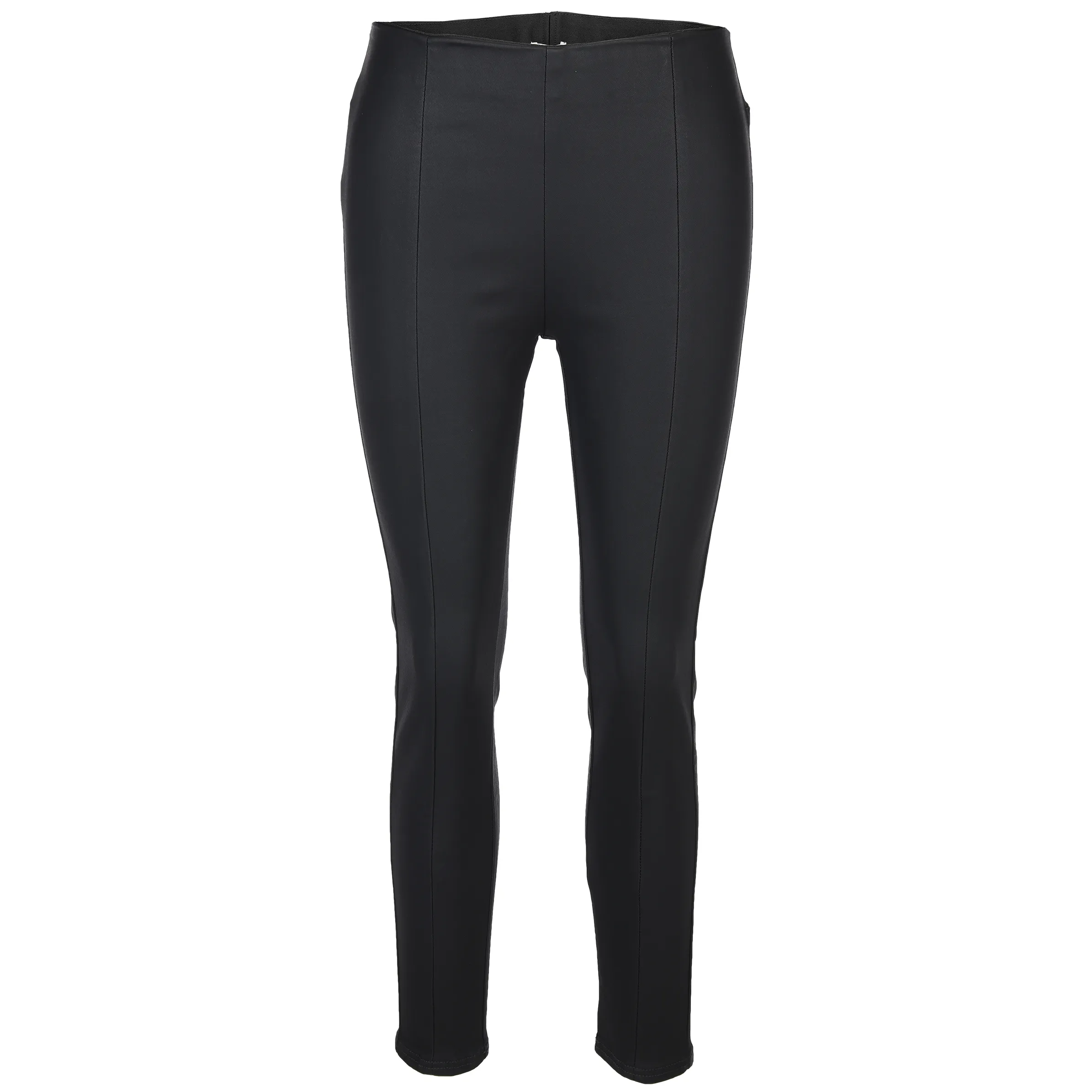 Tom Tailor 1039611 pants tregging coated Schwarz 887435 14482 1
