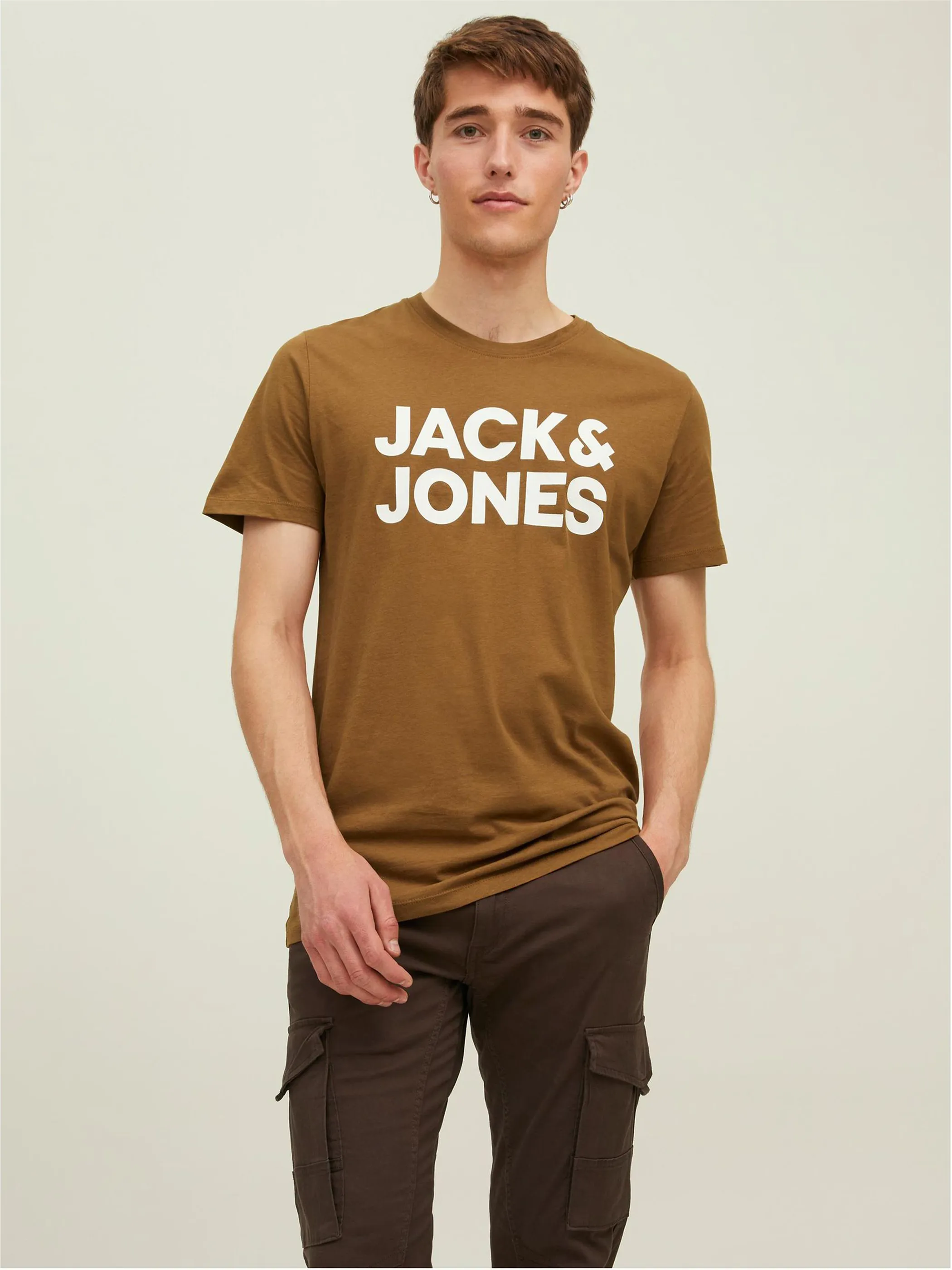 Jack Jones 12151955 JJECORP LOGO TEE SS O Braun 825562 176087011 4