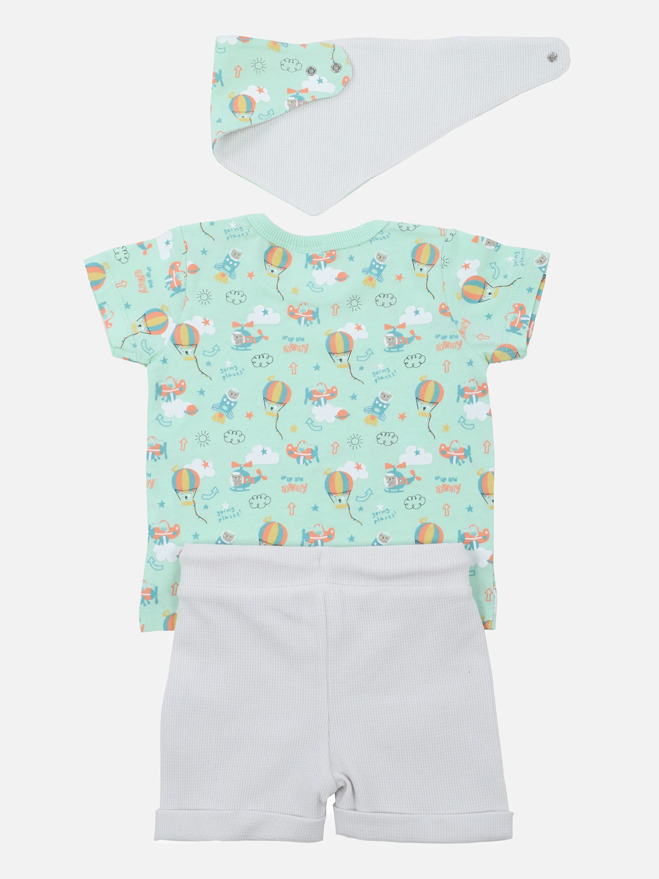 Bubble Gum BB 3er Set Shirt mintgrün AOP Grün 862637 MINTGRÜN 2 Bubble Gum BB 3er Set Shirt mintgrün AOP Grün 862637 MINTGRÜN 2
