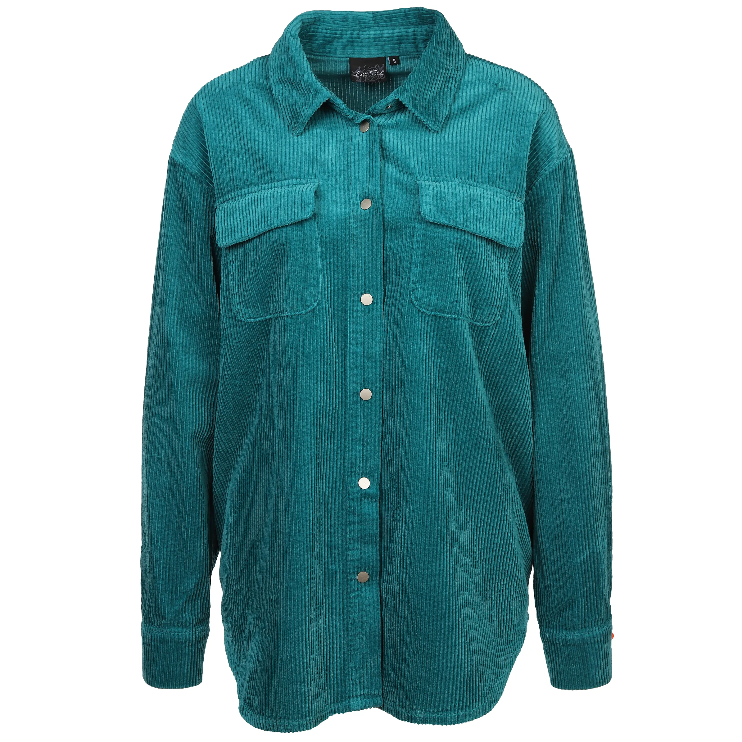Lisa Tossa Da-Cordovershirt Türkis 881246 PETROL 1