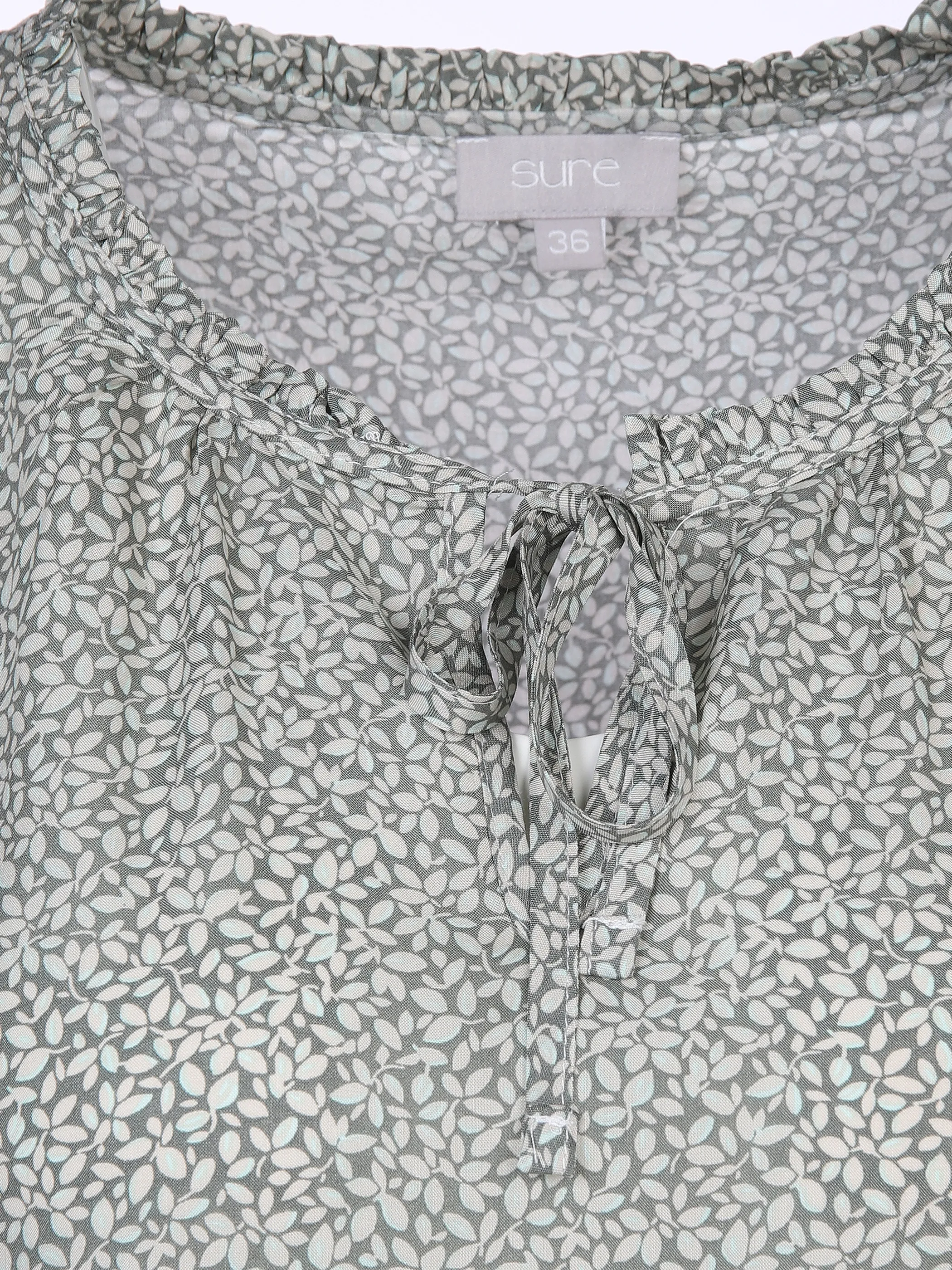 Sure Da-Blusentop m. Alloverprint Grün 865202 OLIVE REIS 3 Sure Da-Blusentop m. Alloverprint Grün 865202 OLIVE REIS 3