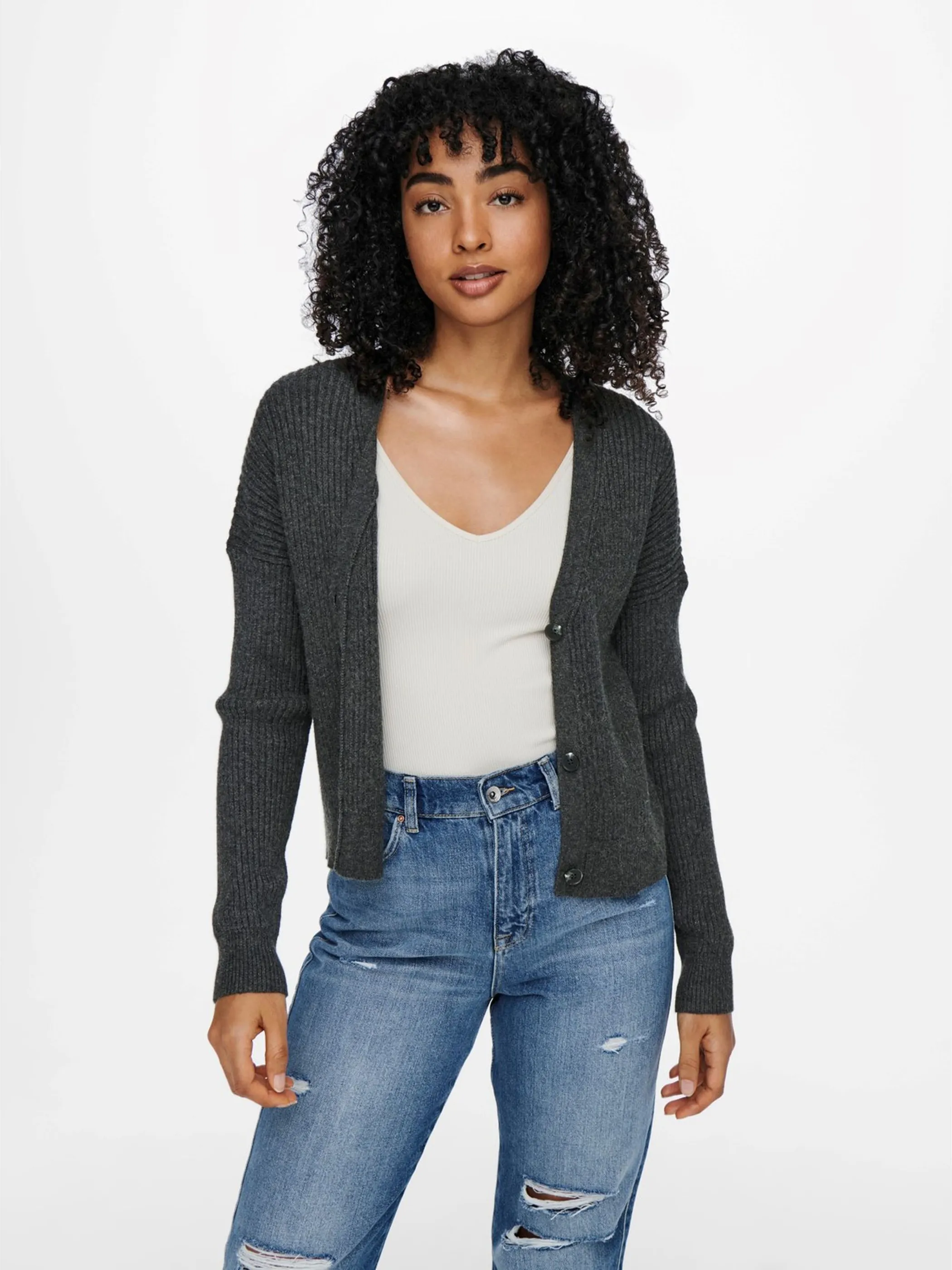 Bestseller / Damen-Strick / ONLKATIA LS SADDLE ROLL NECK CC KNT