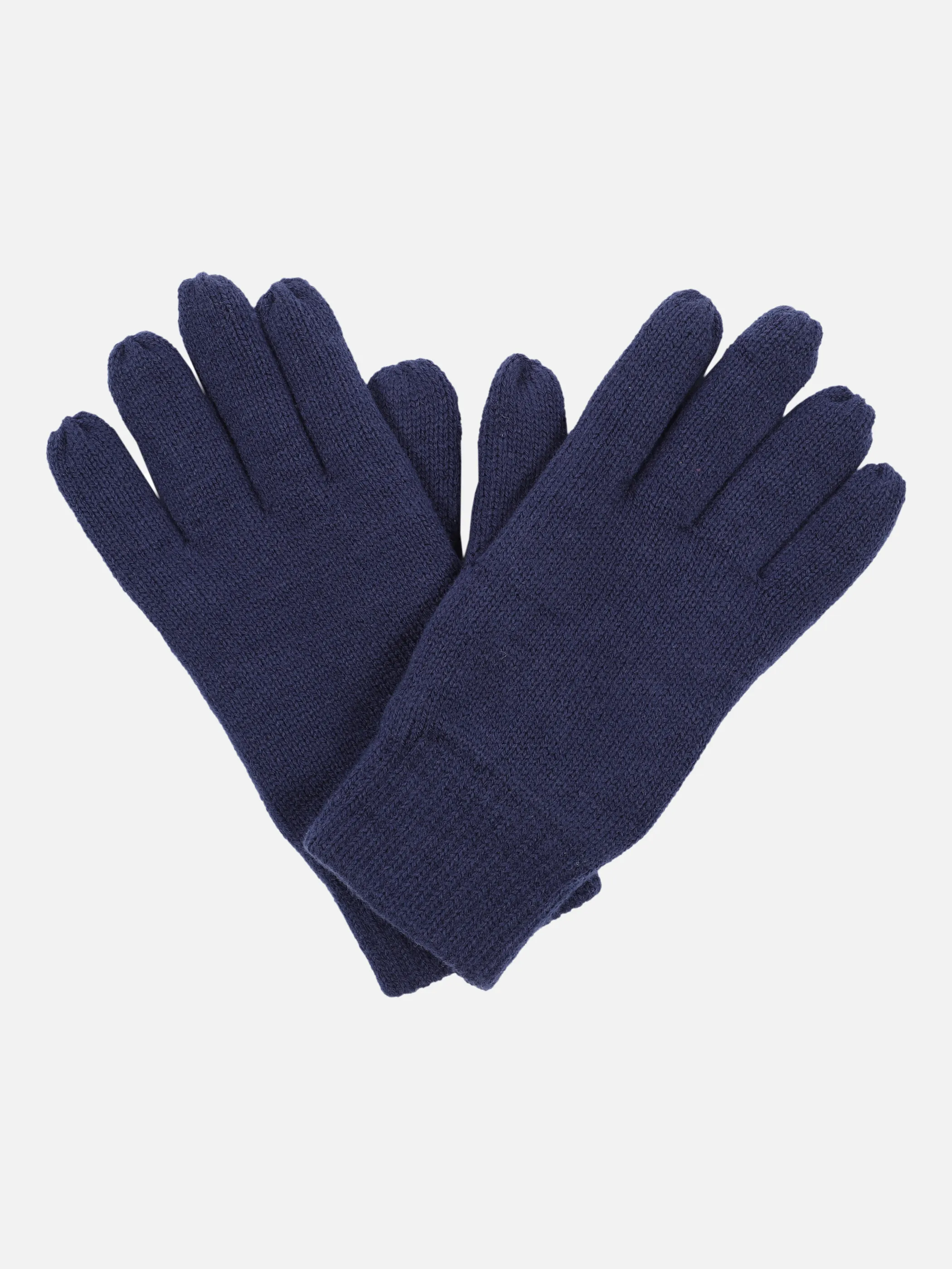 Jim Spencer He. Strickhandschuh Basic uni Blau 846372 NAVY 1