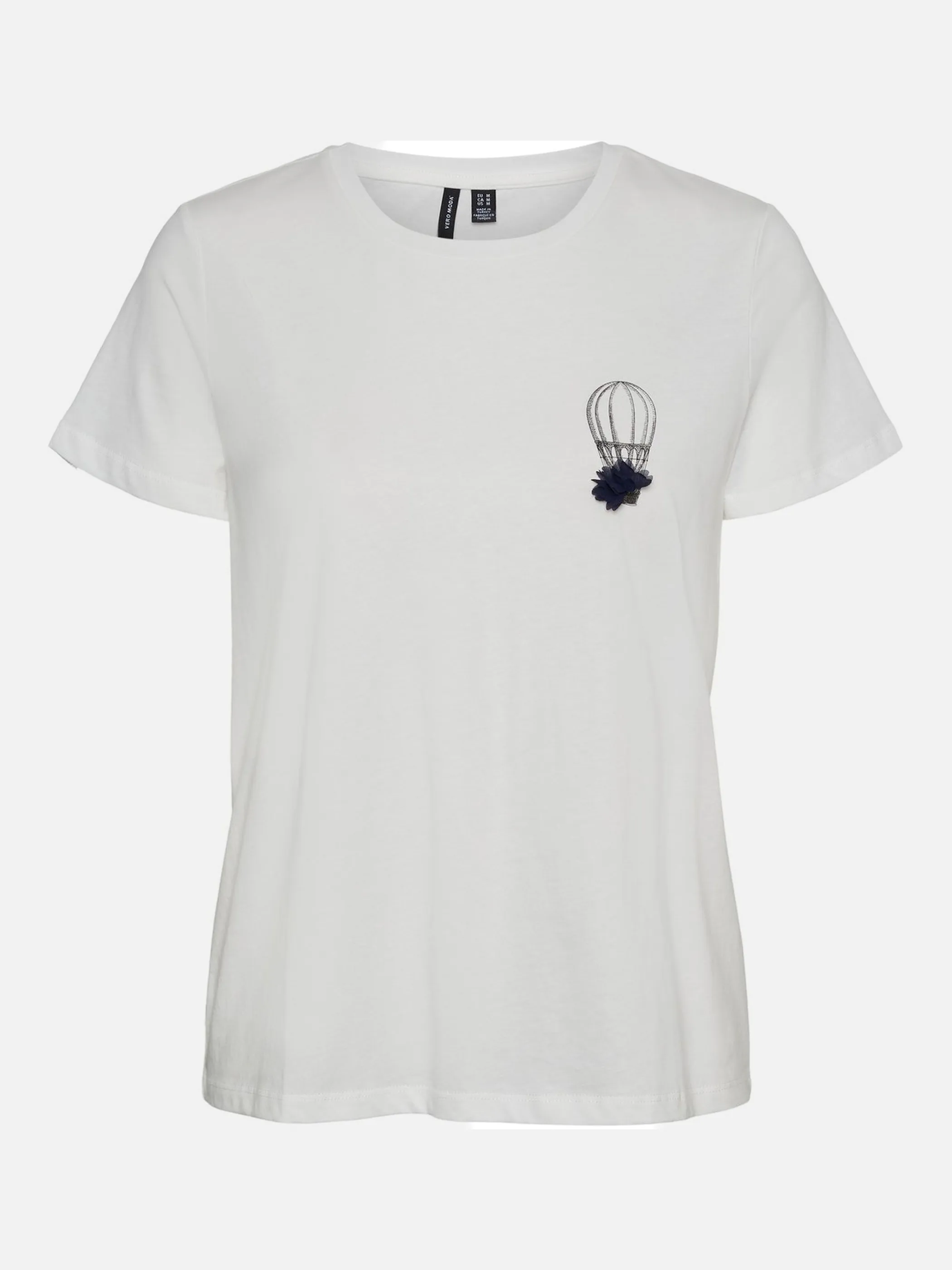 Vero Moda 10244391 VMDONNAFRANCIS SS TOP Weiß 850306 175598002 1
