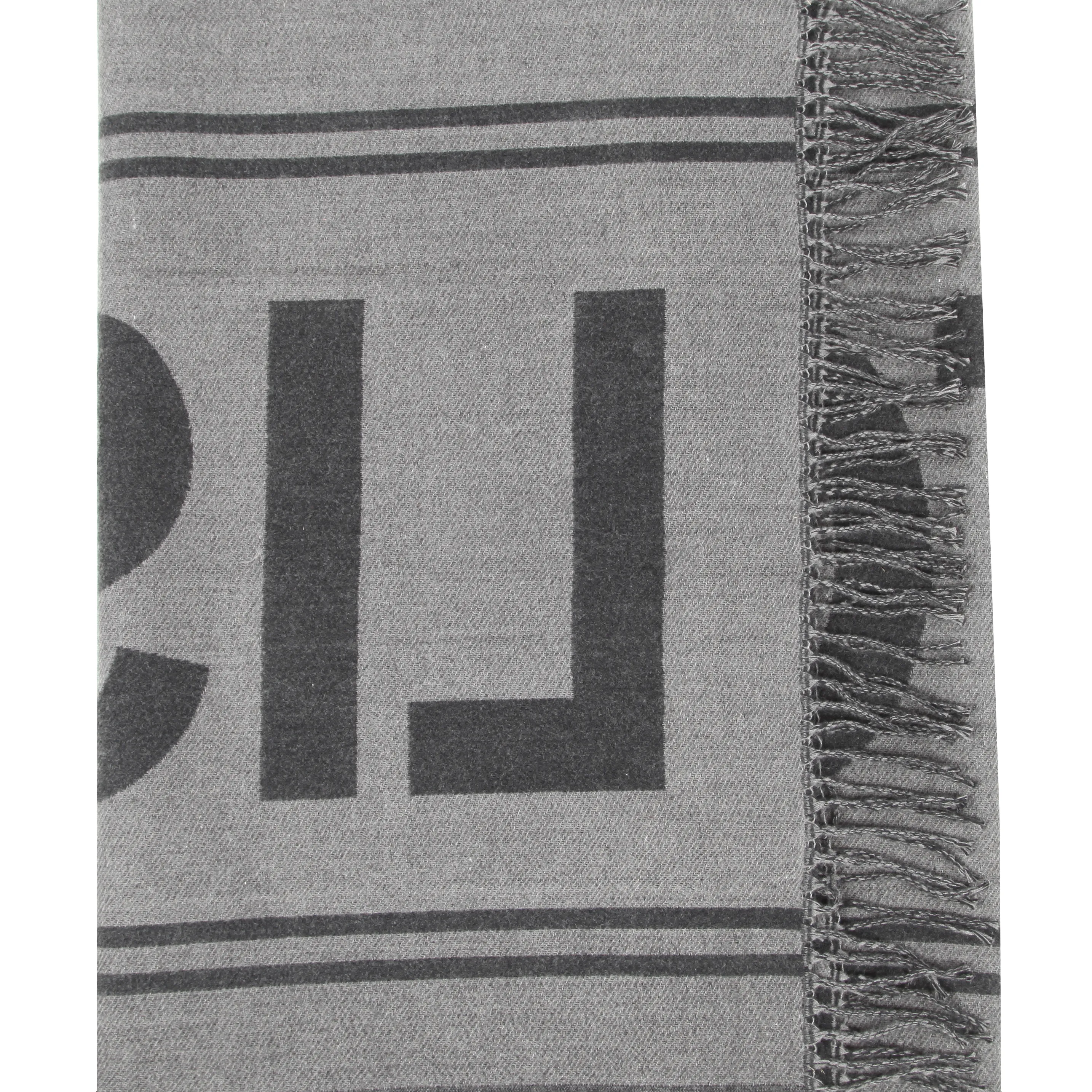 Lisa Tossa Da-Schal m. LT Logo Grau 881750 ANTHRA/SW 3 Lisa Tossa Da-Schal m. LT Logo Grau 881750 ANTHRA/SW 3