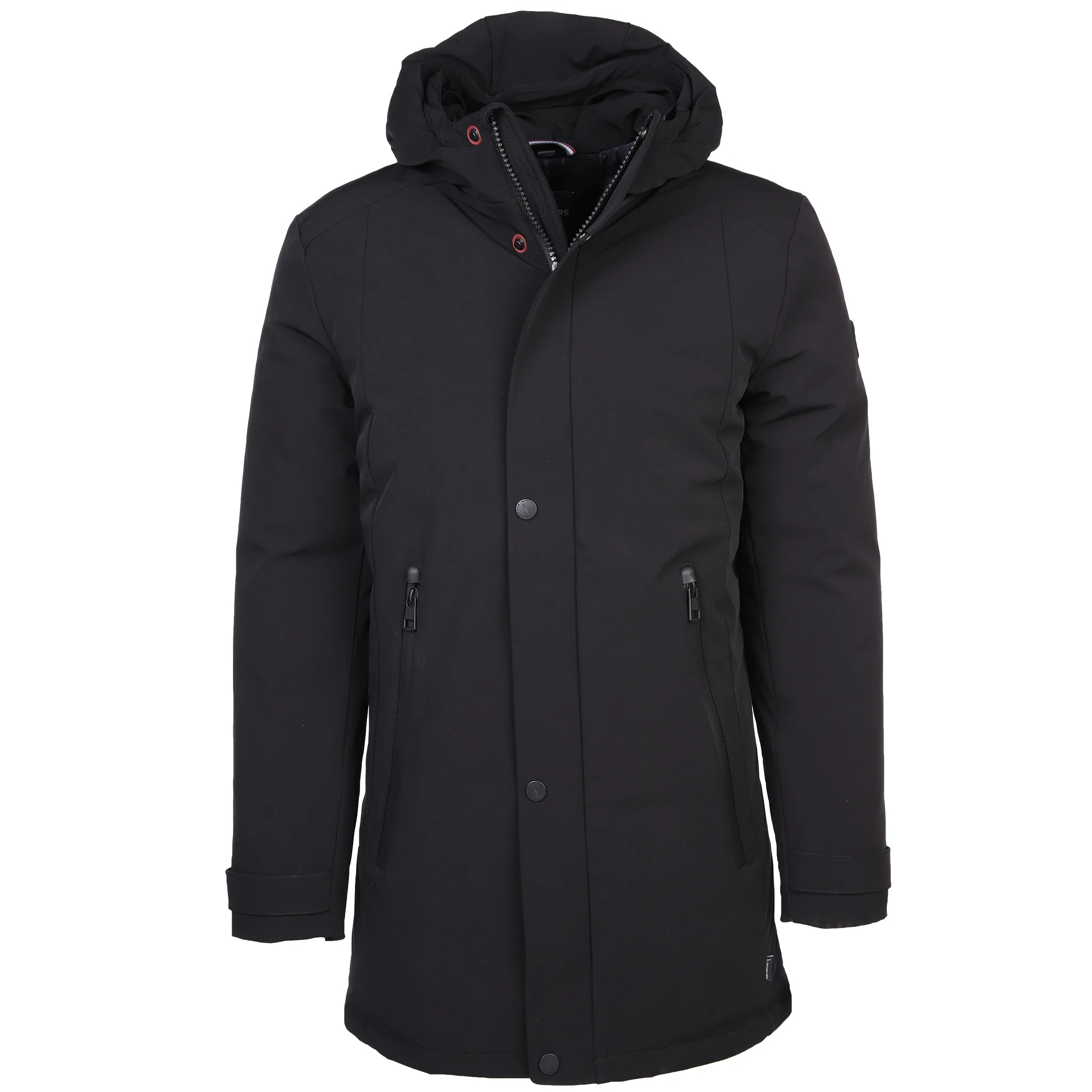 Jim Spencer He. Jacke lang Schwarz 887904 BLACK 1