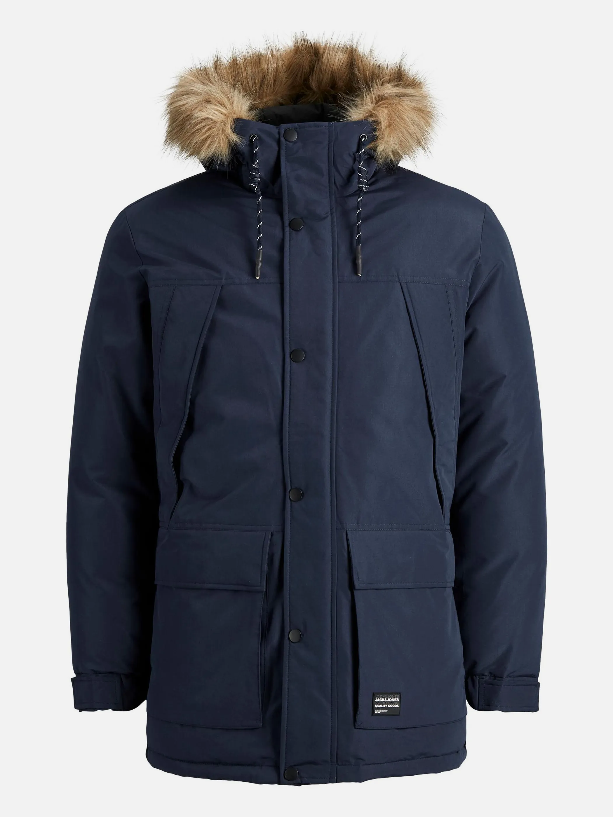 Jack Jones 12190042 JJSUPER PARKA Blau 854385 175876 1