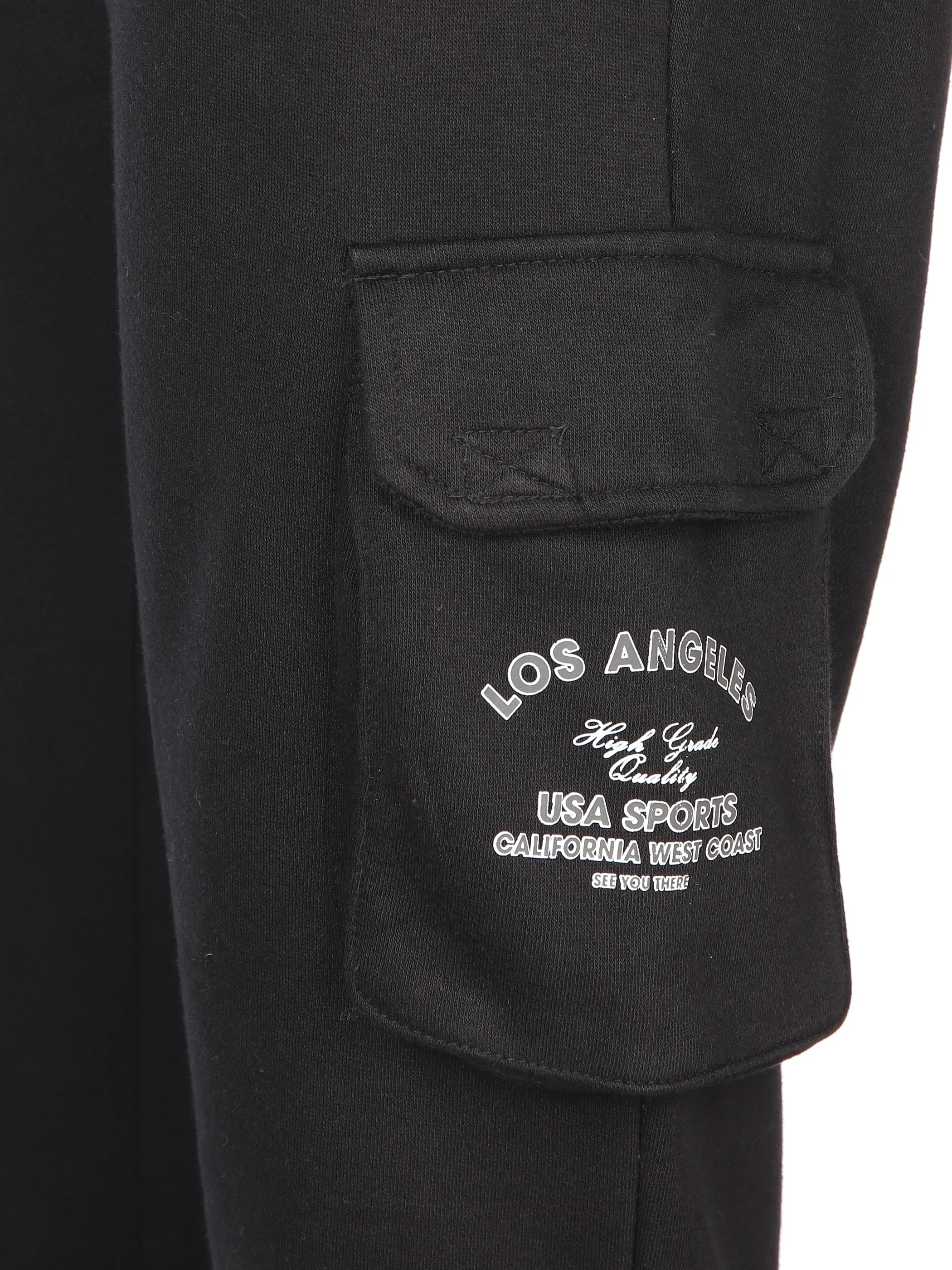 IX-O He- Jogginghose Cargo Schwarz 898933 BLACK 4