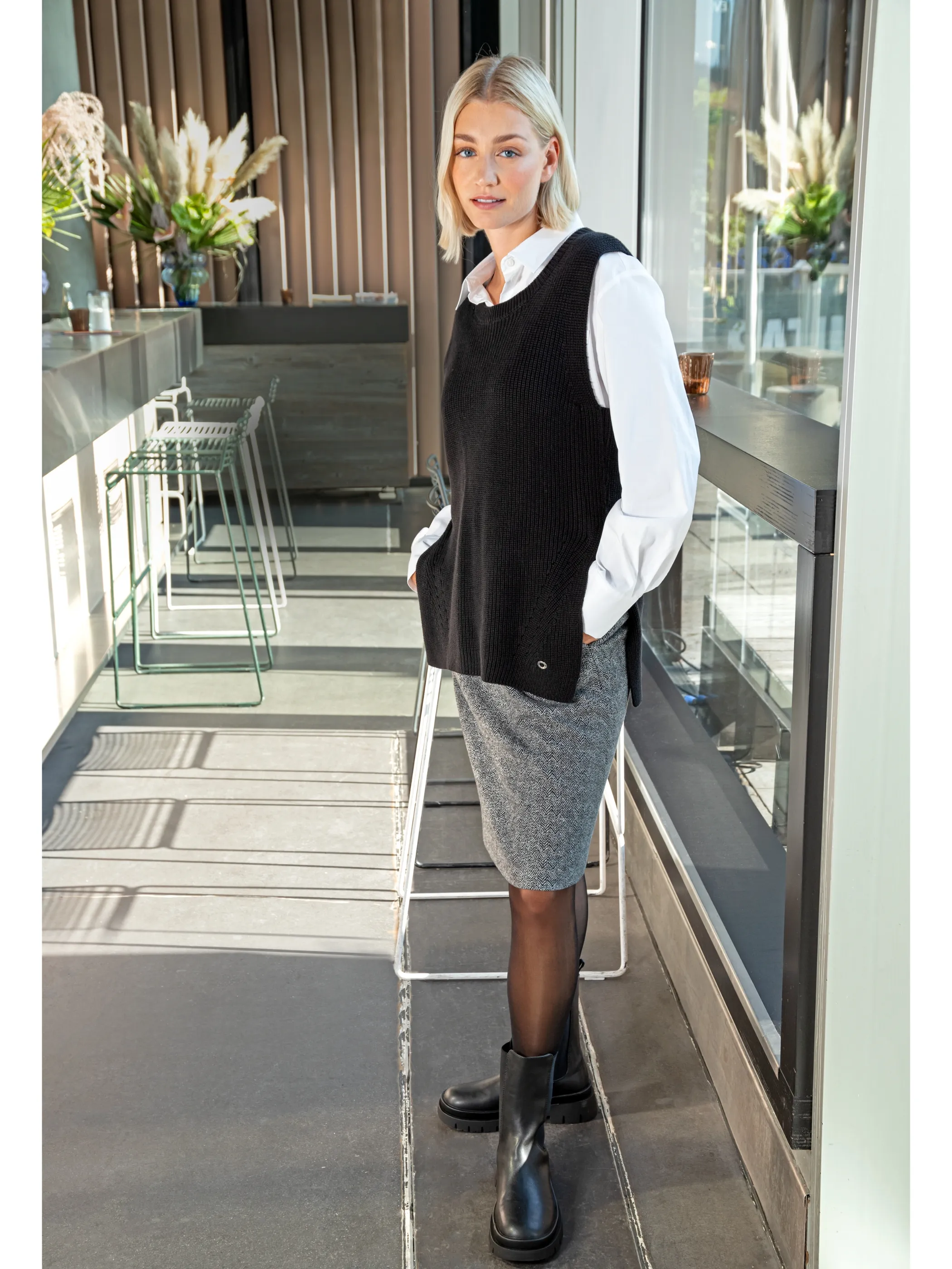 Lisa Tossa Da-Rock gefüttert m. Bundfalten Grau 881205 ANTHRAZIT 4 Lisa Tossa Da-Rock gefüttert m. Bundfalten Grau 881205 ANTHRAZIT 4