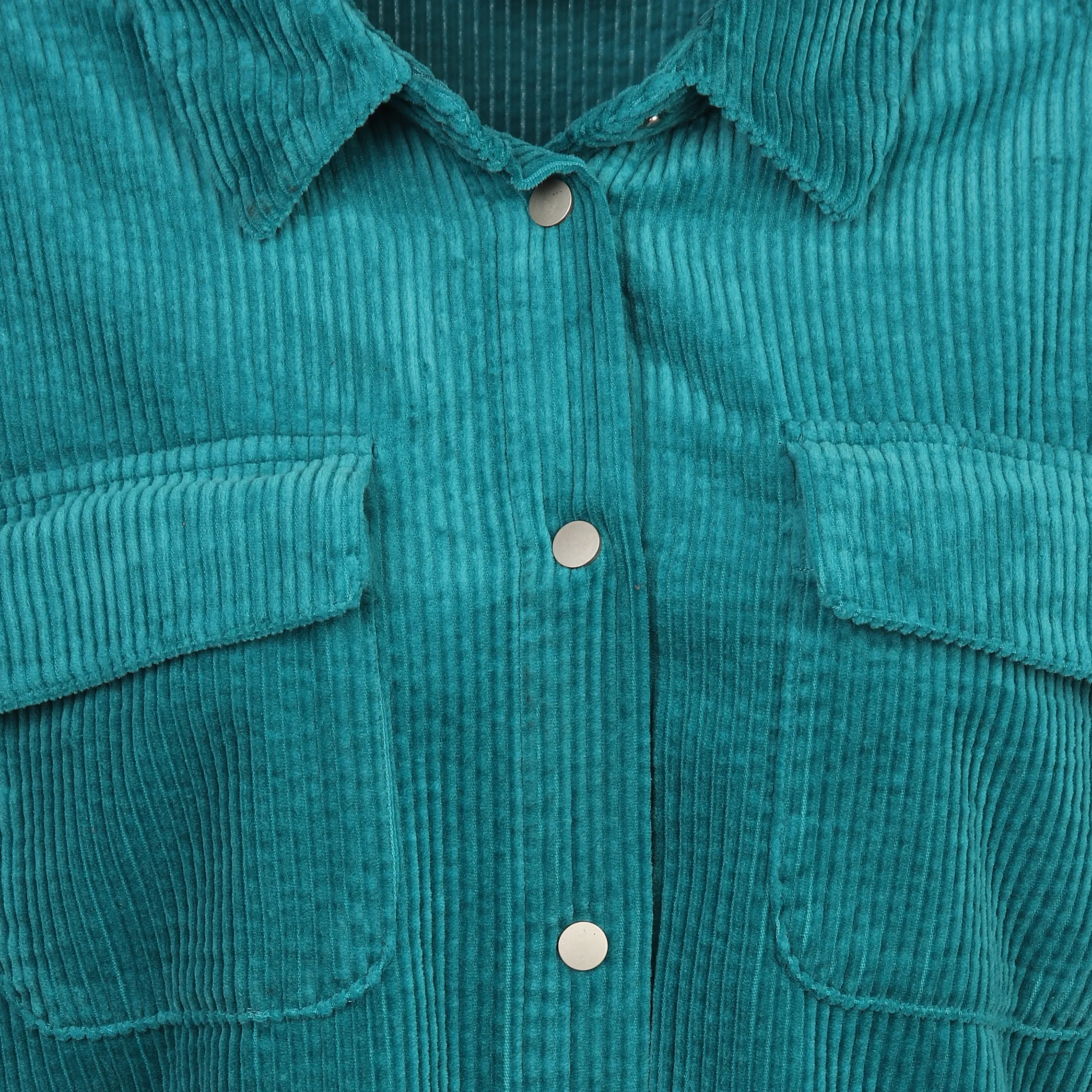 Lisa Tossa Da-Cordovershirt Türkis 881246 PETROL 3