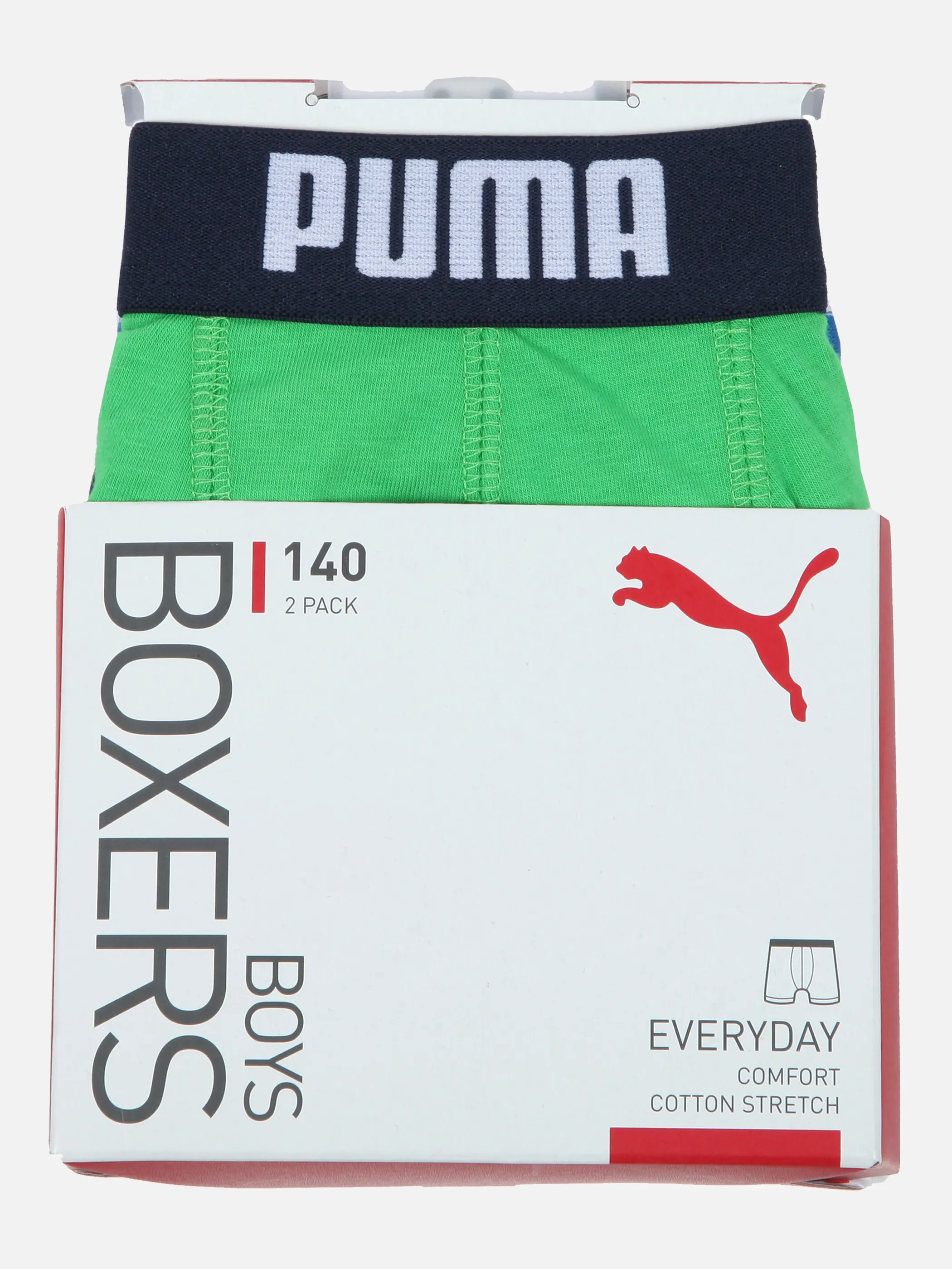 Puma Kn-PUMA BASIC BOXER 2er Pack Grün 834192 686 3