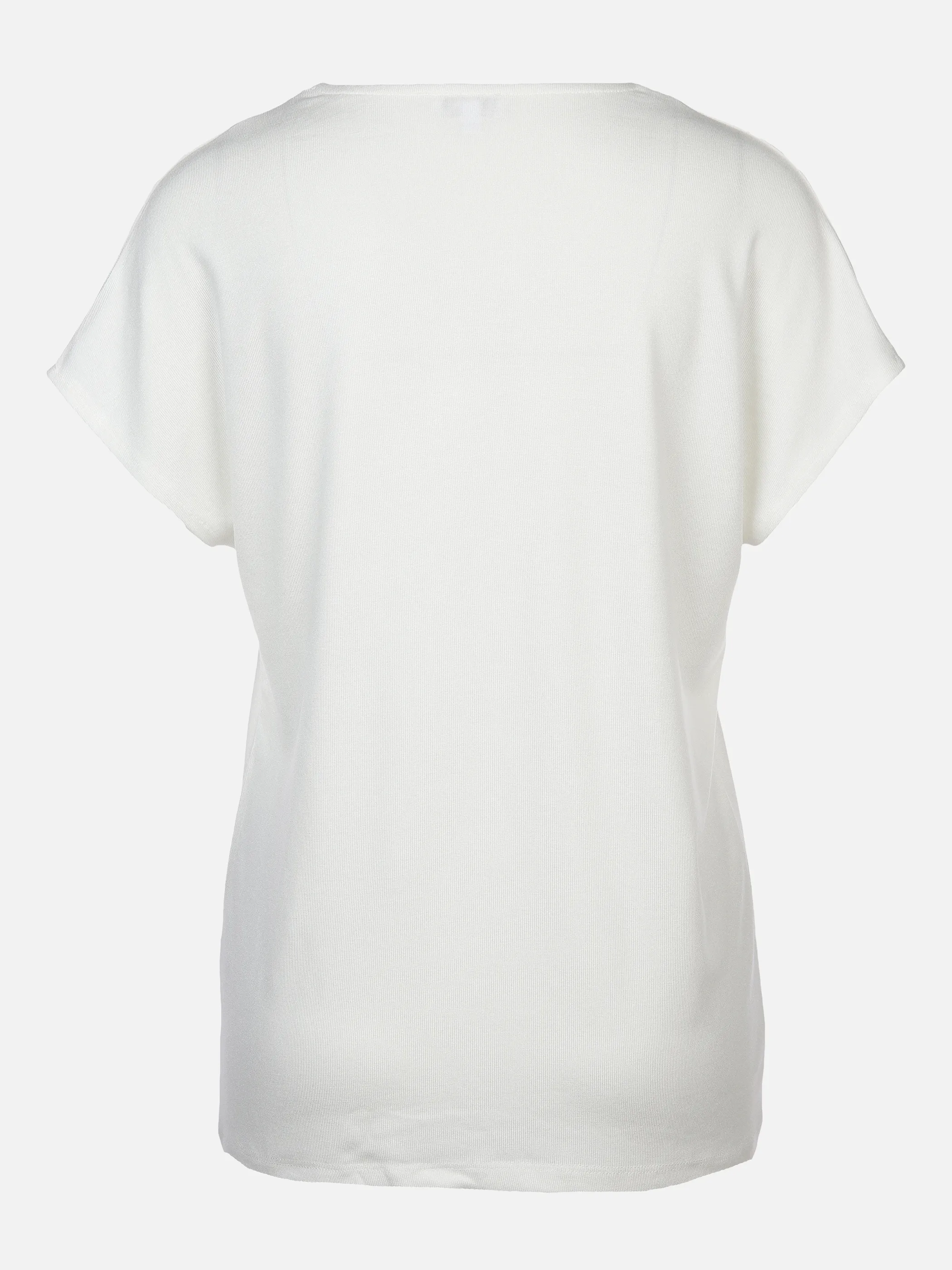 Lisa Tossa Da-T-Shirt m.V-Ausschnitt Weiß 877642 OFFWHITE 2