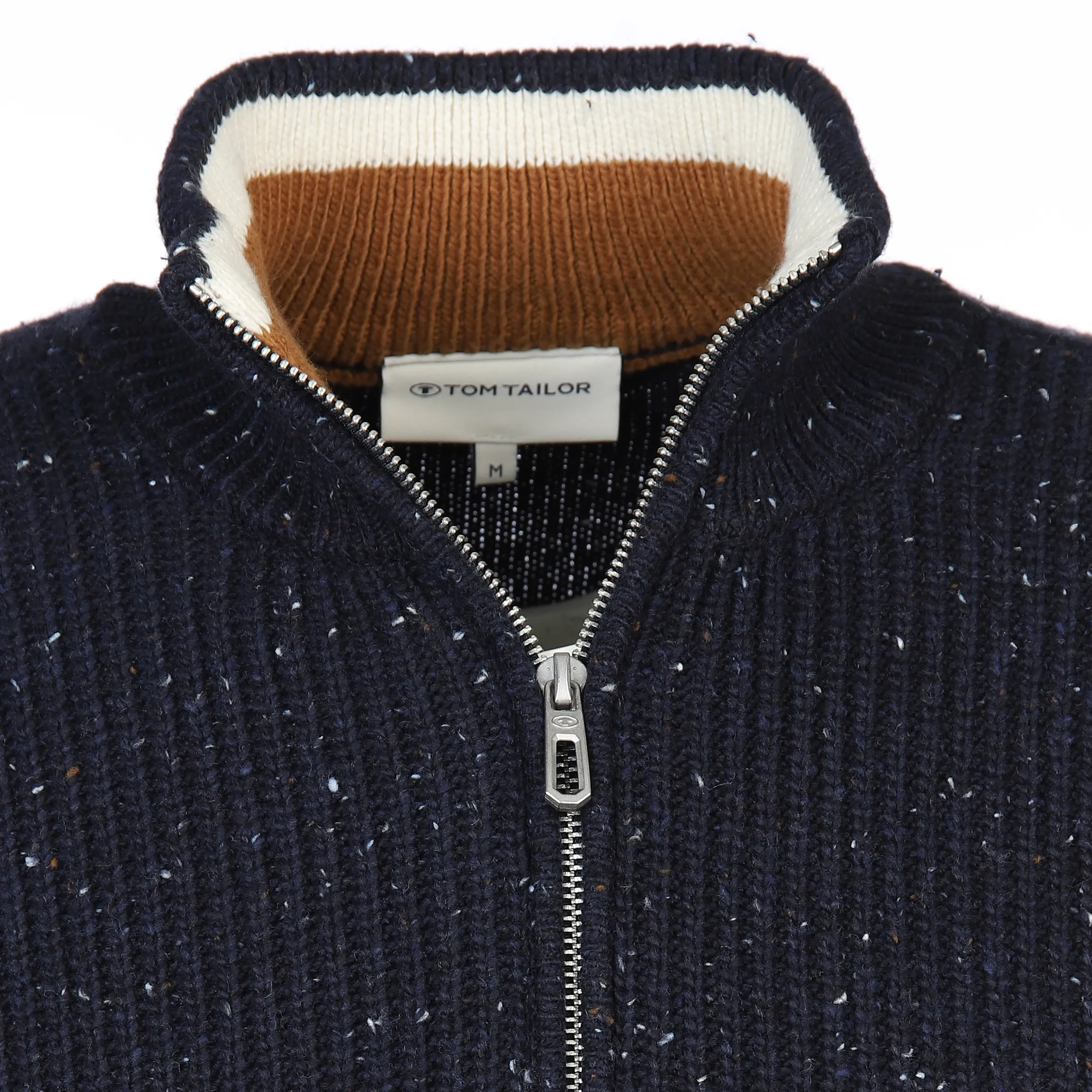 Tom Tailor 1039673 nep structured knit tr Marine 887473 34146 3