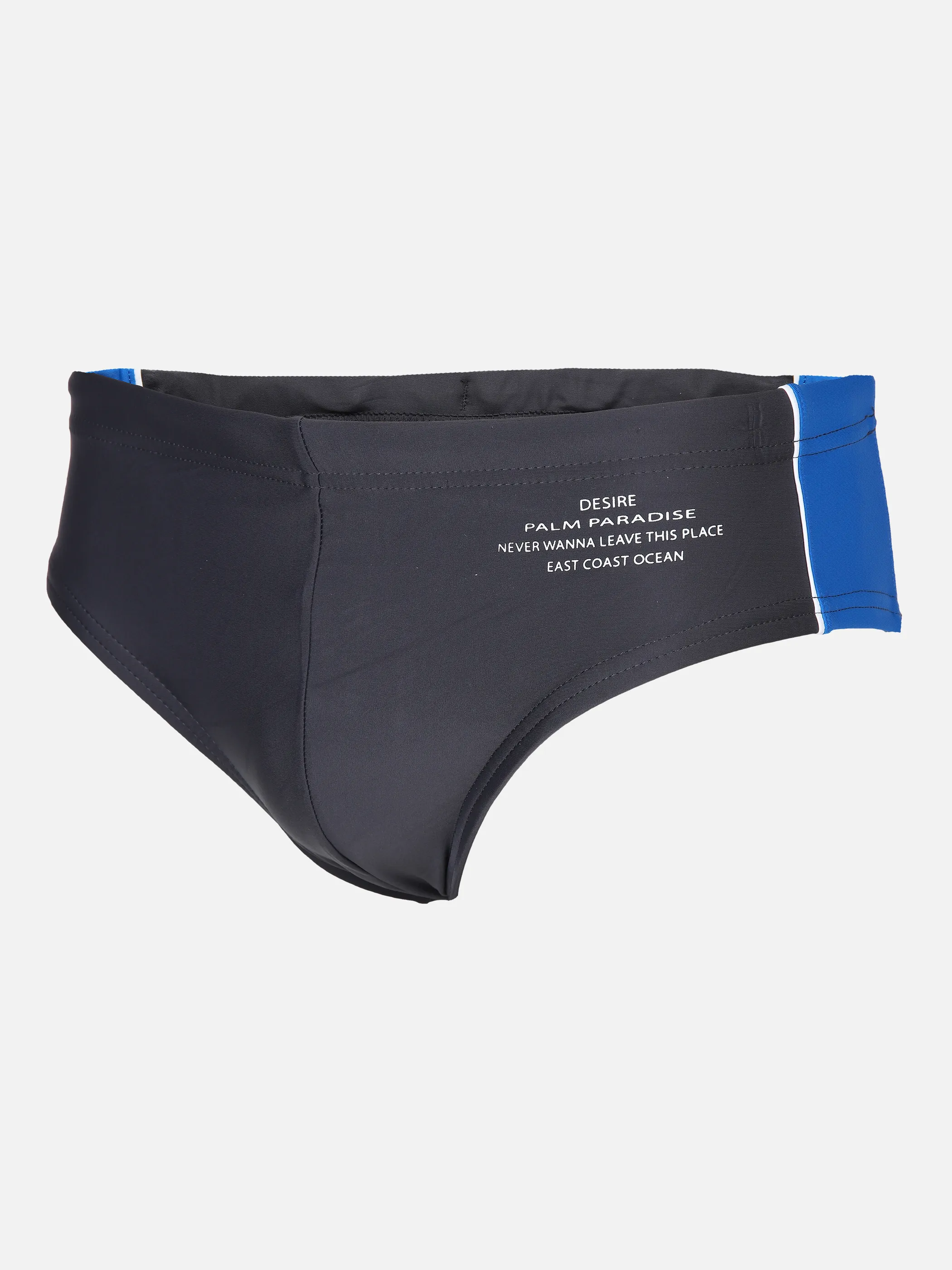 Grinario Sports He-Badeshorts Grau 877174 ANTHRA/BLA 1