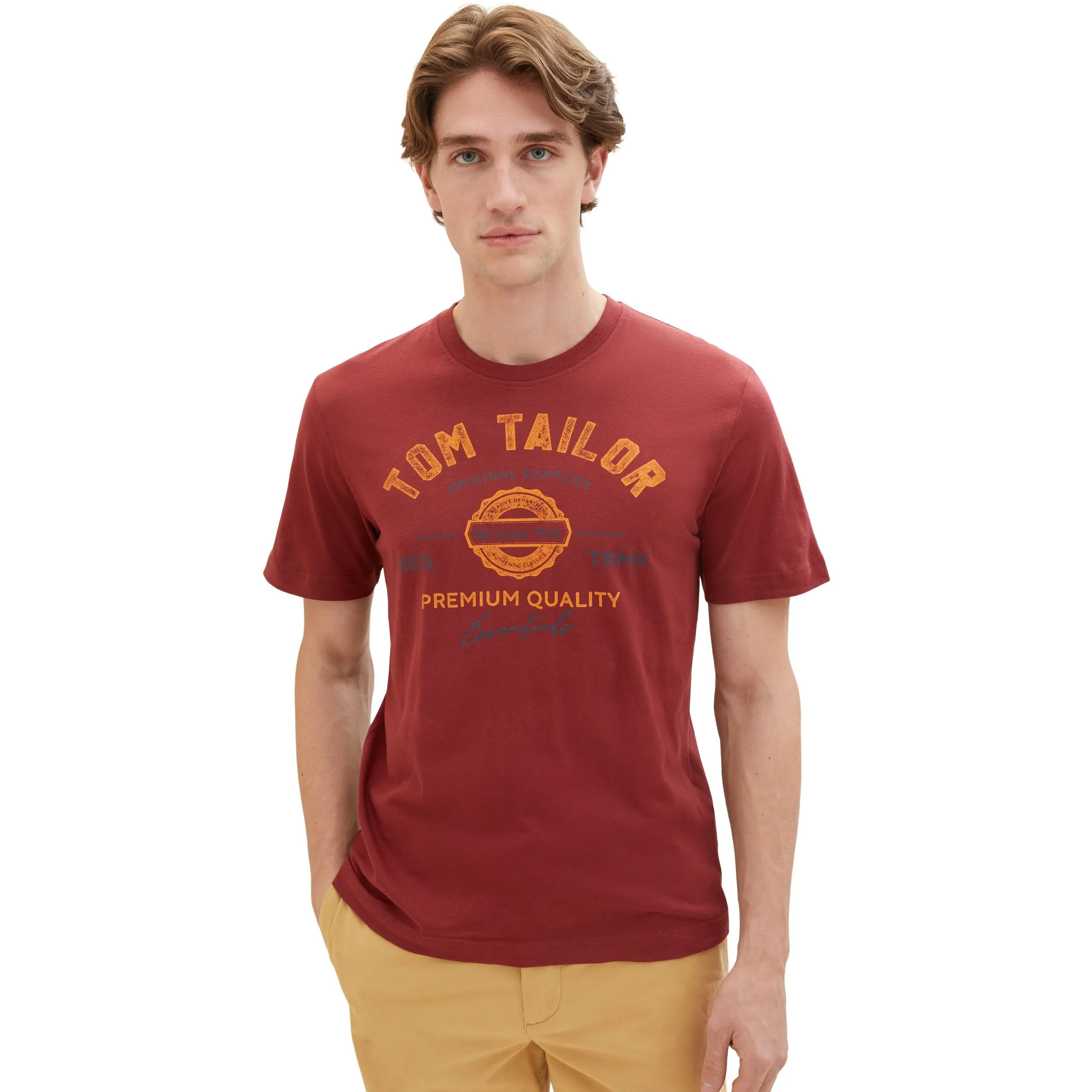 Tom Tailor 1037735 NOS logo tee Rot 884276 32220 5 Tom Tailor 1037735 NOS logo tee Rot 884276 32220 5
