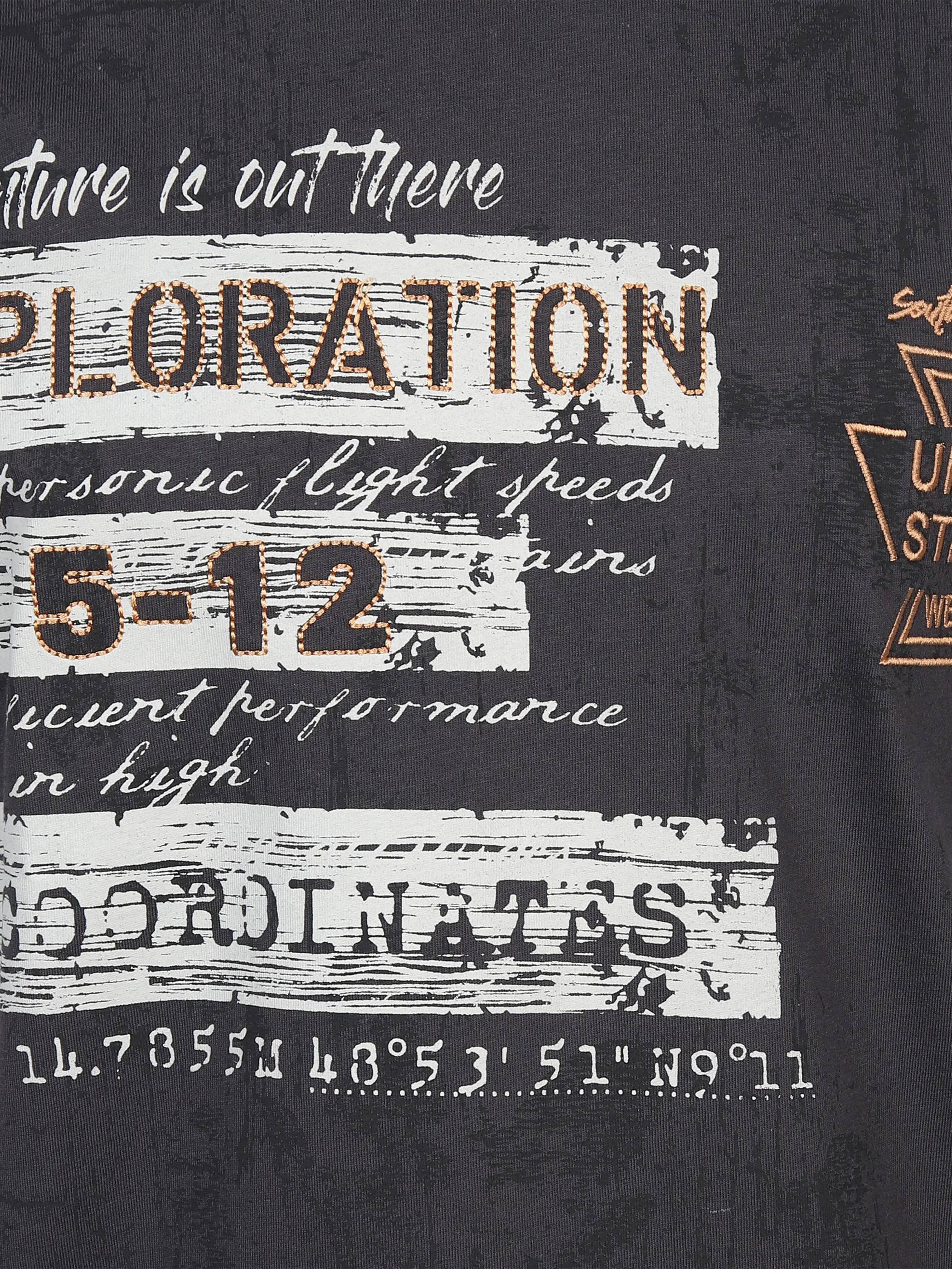 Southern Territory He. T-Shirt 1/2 Arm allover Grau 881712 GRAU 3 Southern Territory He. T-Shirt 1/2 Arm allover Grau 881712 GRAU 3