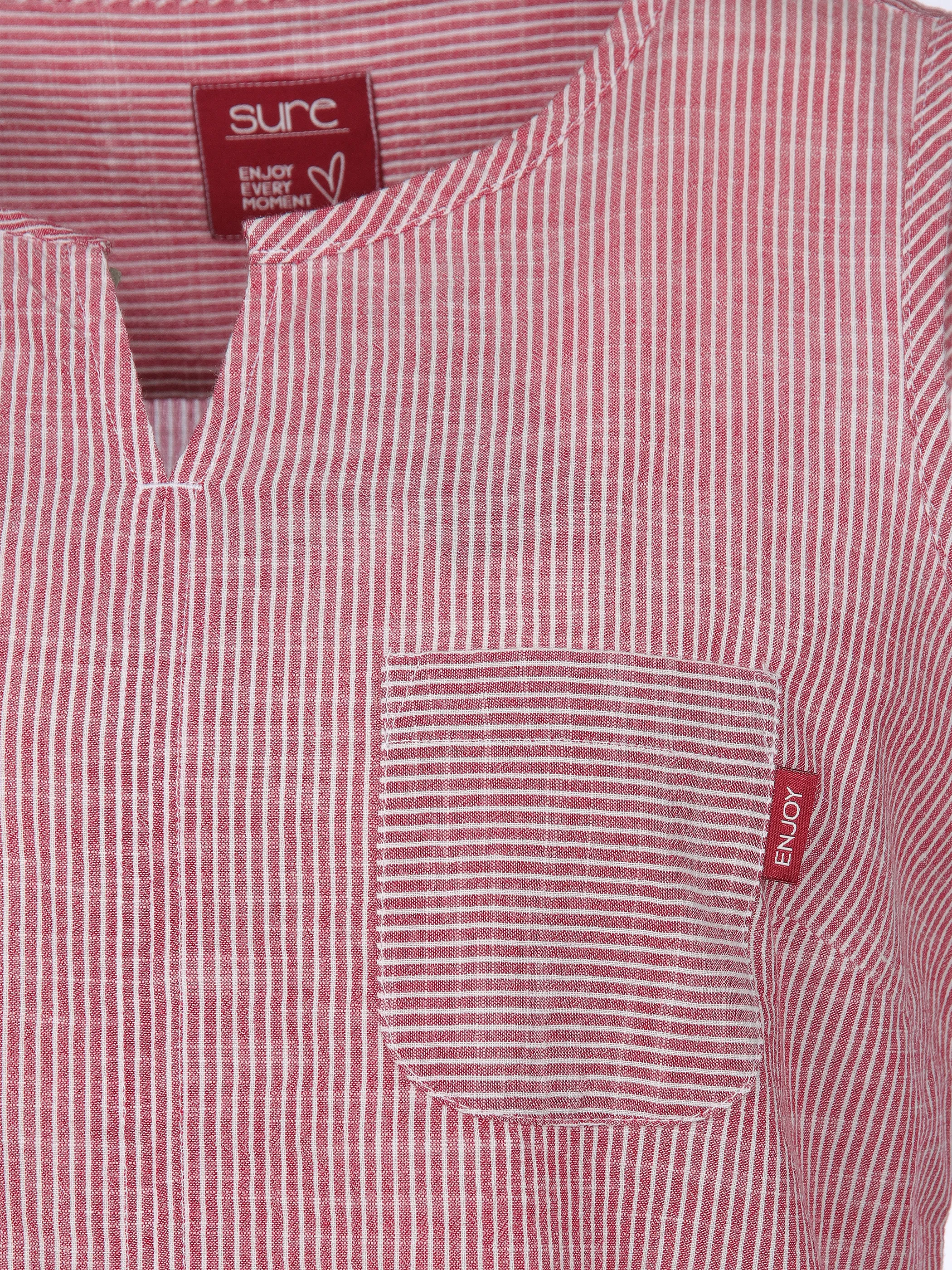 Sure Da-Top m. Streifen Rot 905718 BORDEAUX 3