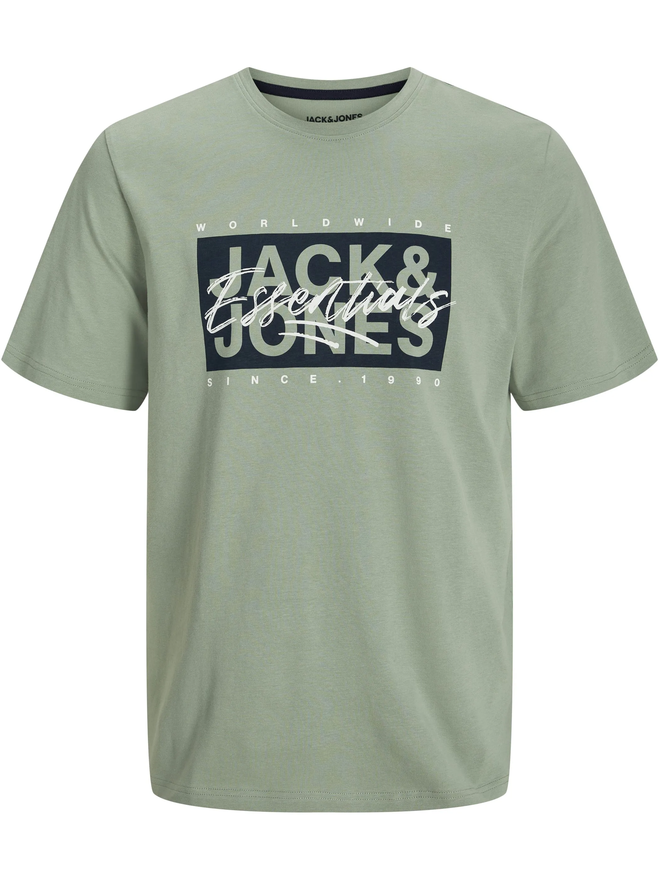 Jack&Jones Junior 12269876 JJCOLTON TEE SS CREW Grün 907283 176366 1