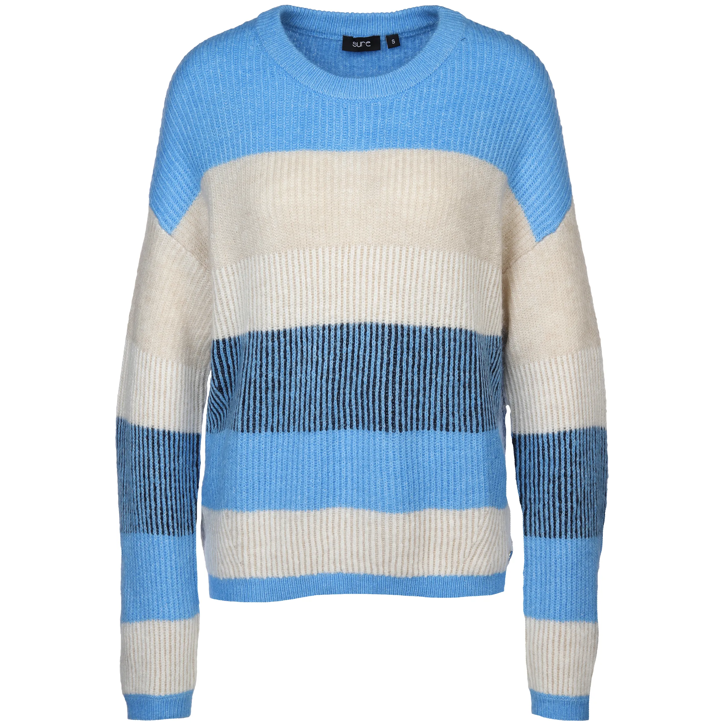 Sure Da-Streifenpullover Blau 882918 BLUE 1 Sure Da-Streifenpullover Blau 882918 BLUE 1