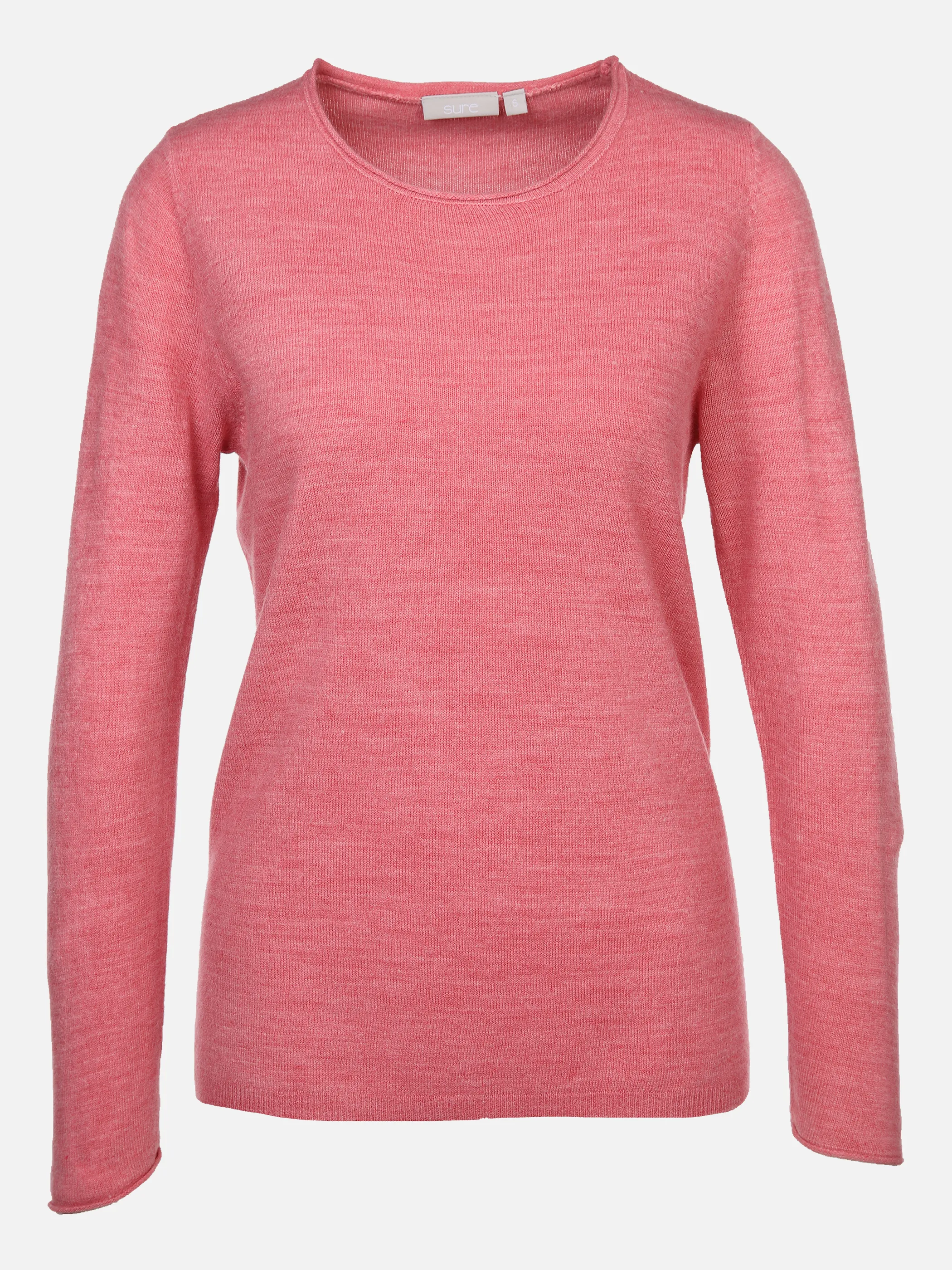 Sure Da-Rundhalspullover cashmere l Rosa 879862 SWEET ROSE 1