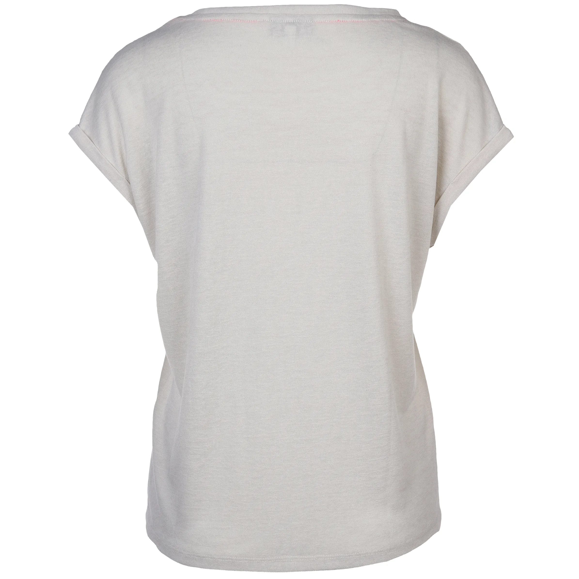 Sure Da-T-Shirt m. Frontprint Beige 879441 SAND 2 Sure Da-T-Shirt m. Frontprint Beige 879441 SAND 2