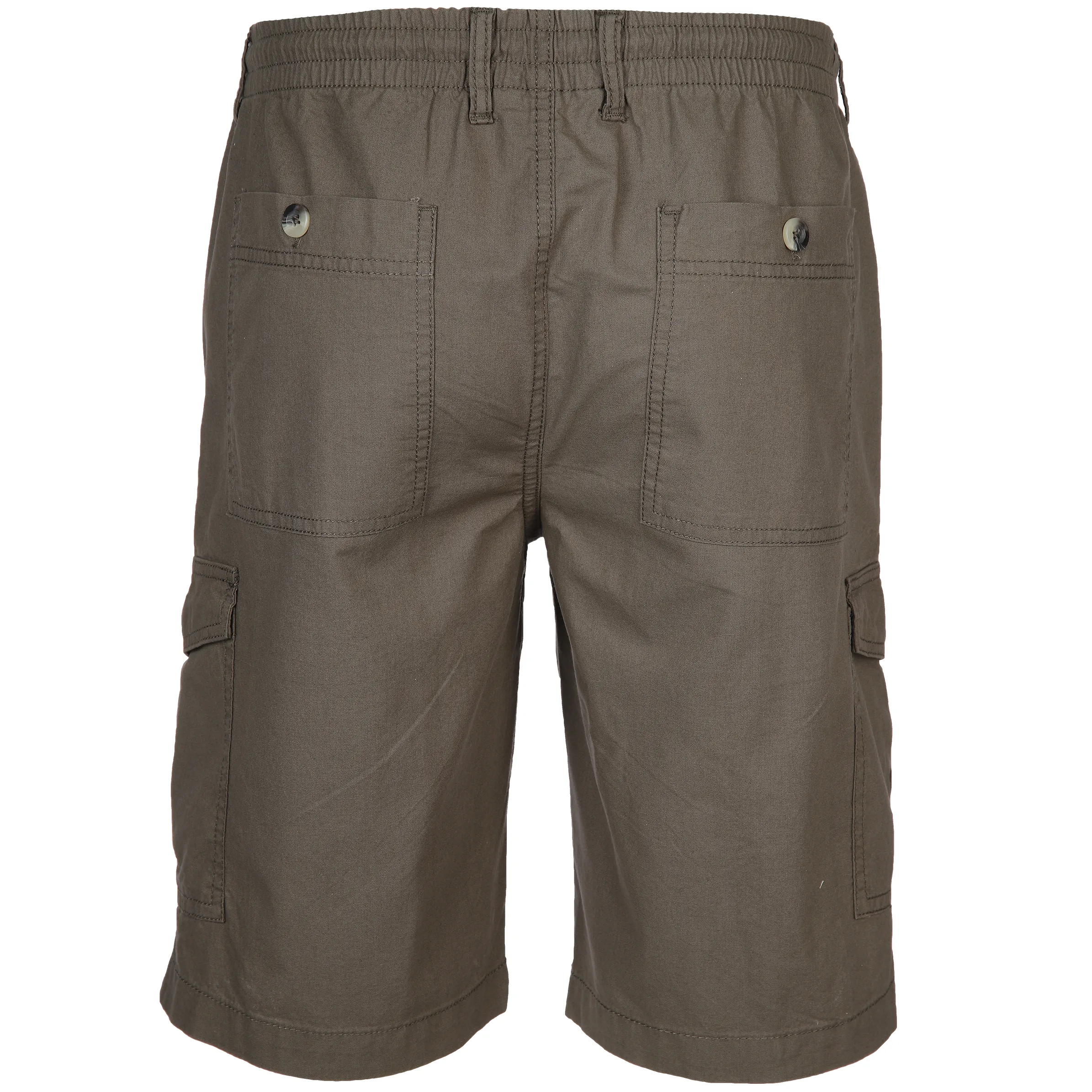 Marcel Battiston He. Cotton Sheeting Short Grün 834531 OLIVE 2