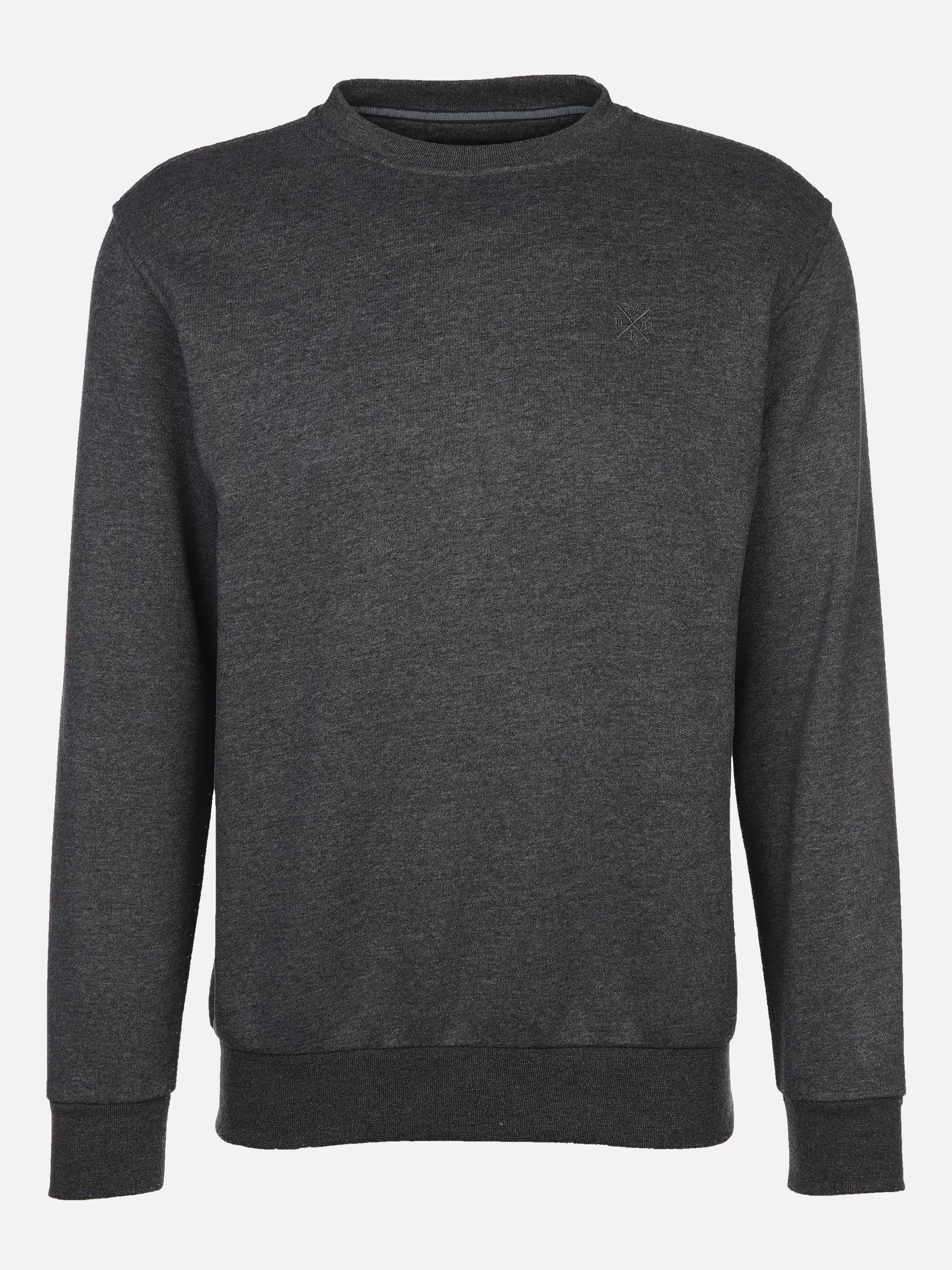 Jim Spencer He. Sweatshirt uni basic Grau 870104 GRAPHIT 1