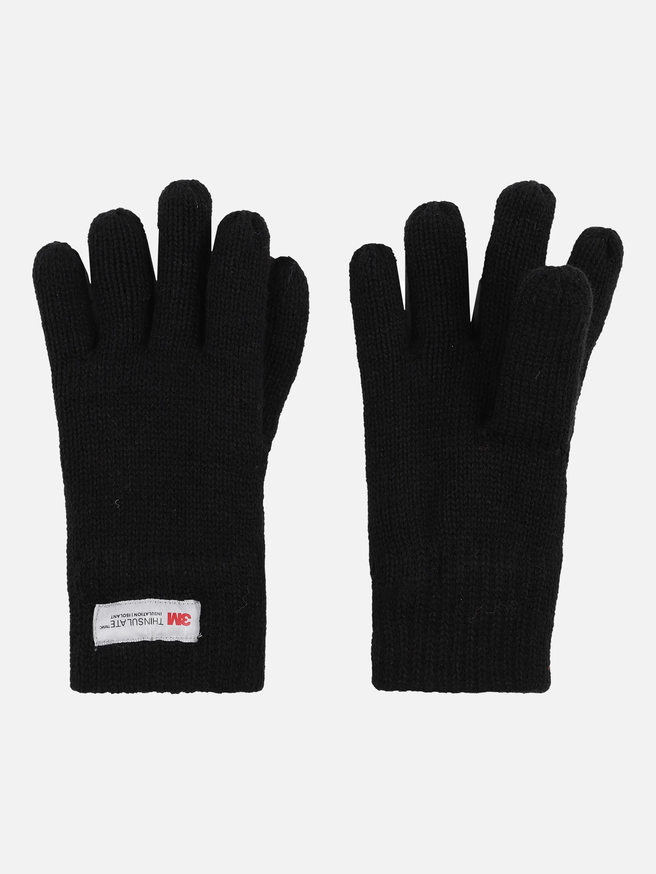 Stop + Go TU Handschuhe in schwarz mit Schwarz 870863 SCHWARZ 2