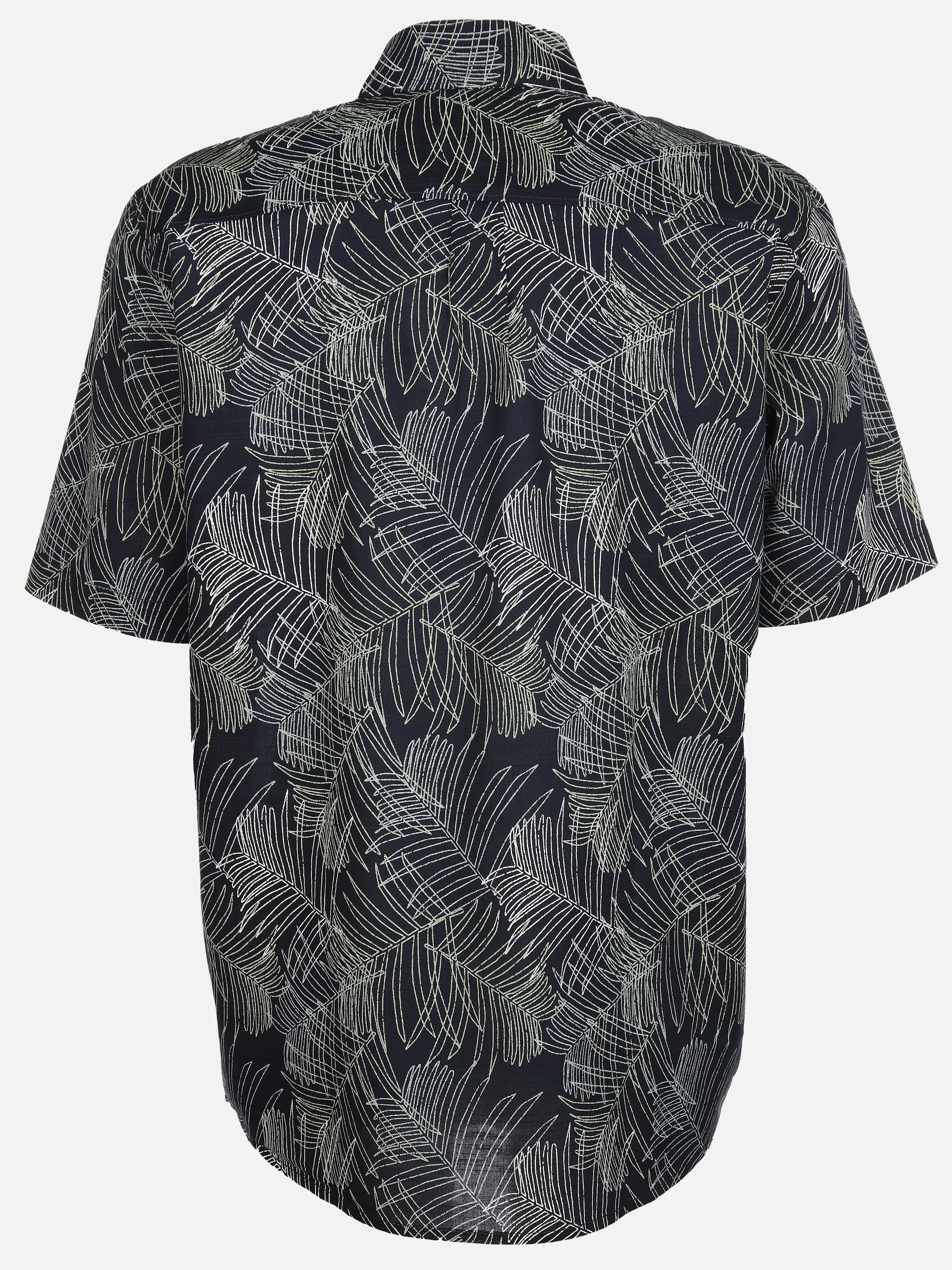 Tom Tailor 1040128 comfort printed shirt Blau 890955 35095 2