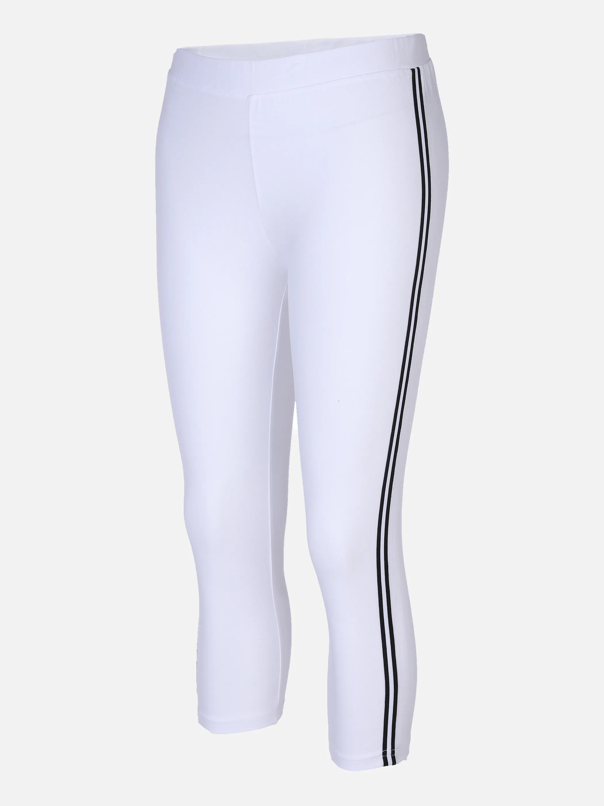 Sure Da-Capri-Leggings m. Gallonstr Weiß 866386 WEIß 1 Sure Da-Capri-Leggings m. Gallonstr Weiß 866386 WEIß 1