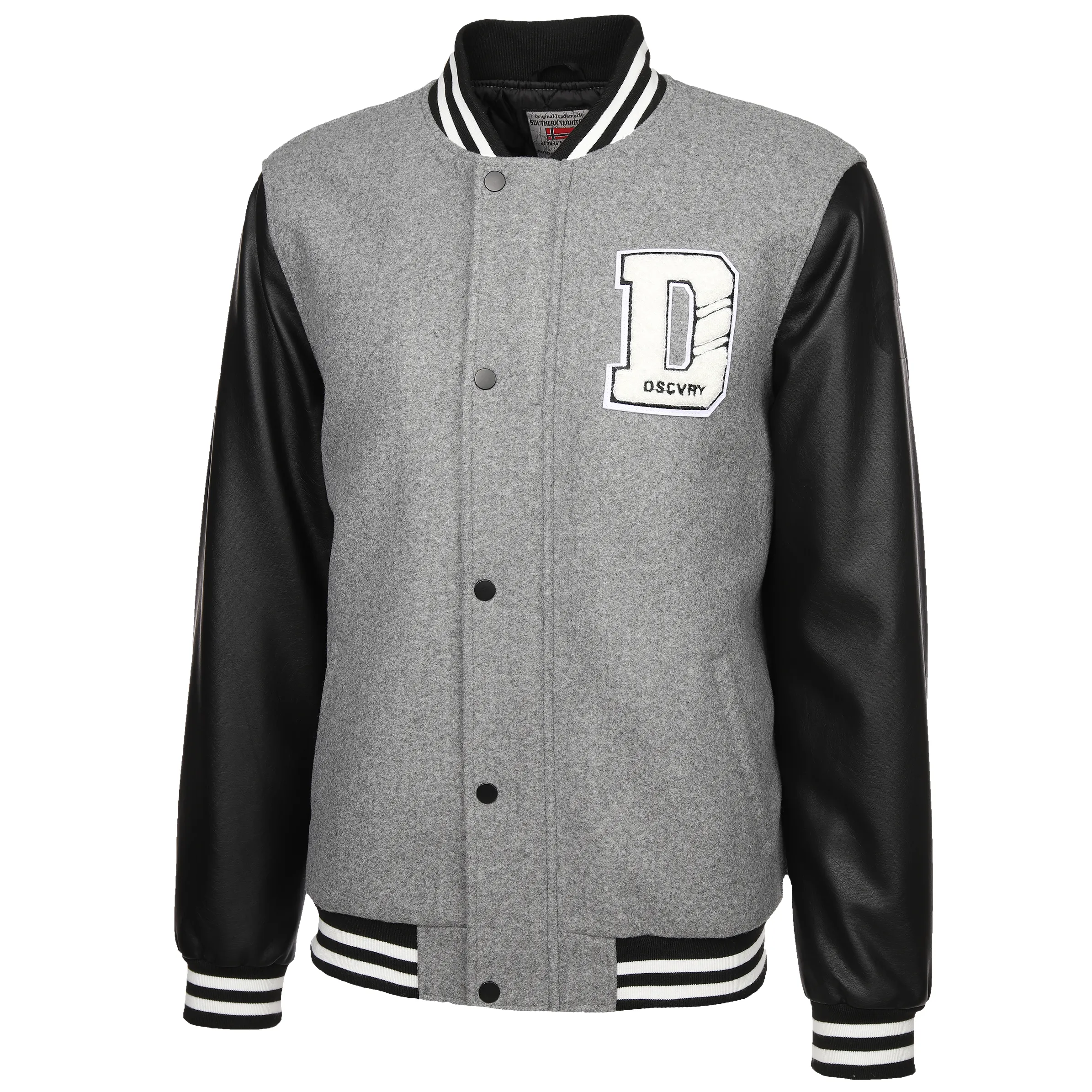 Southern Territory He. Collegeblouson Applikation Grau 880527 GR/SW 3 Southern Territory He. Collegeblouson Applikation Grau 880527 GR/SW 3