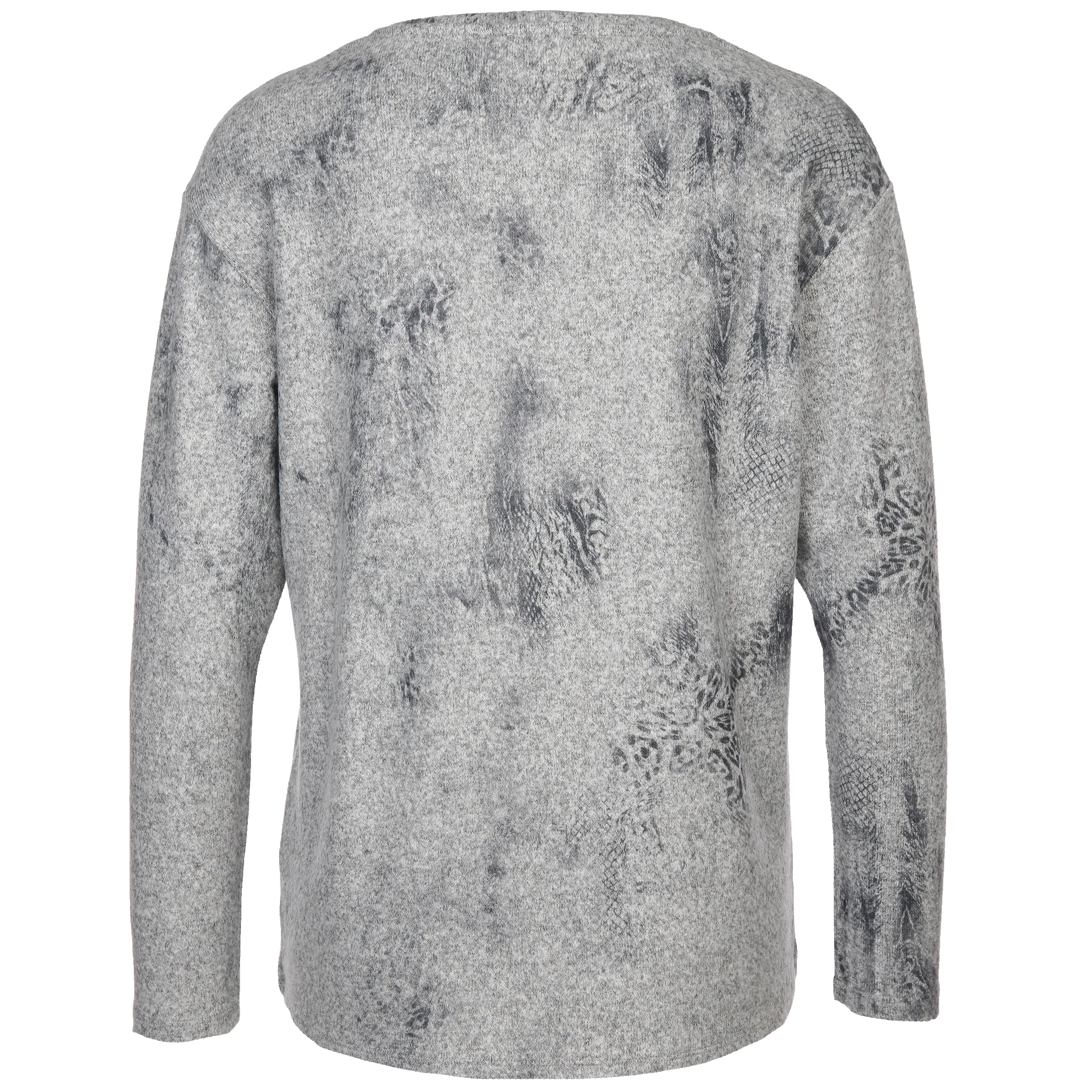 Lisa Tossa Da-Flauschshirt 1/1 Arm Grau 886176 GRAU 2 Lisa Tossa Da-Flauschshirt 1/1 Arm Grau 886176 GRAU 2
