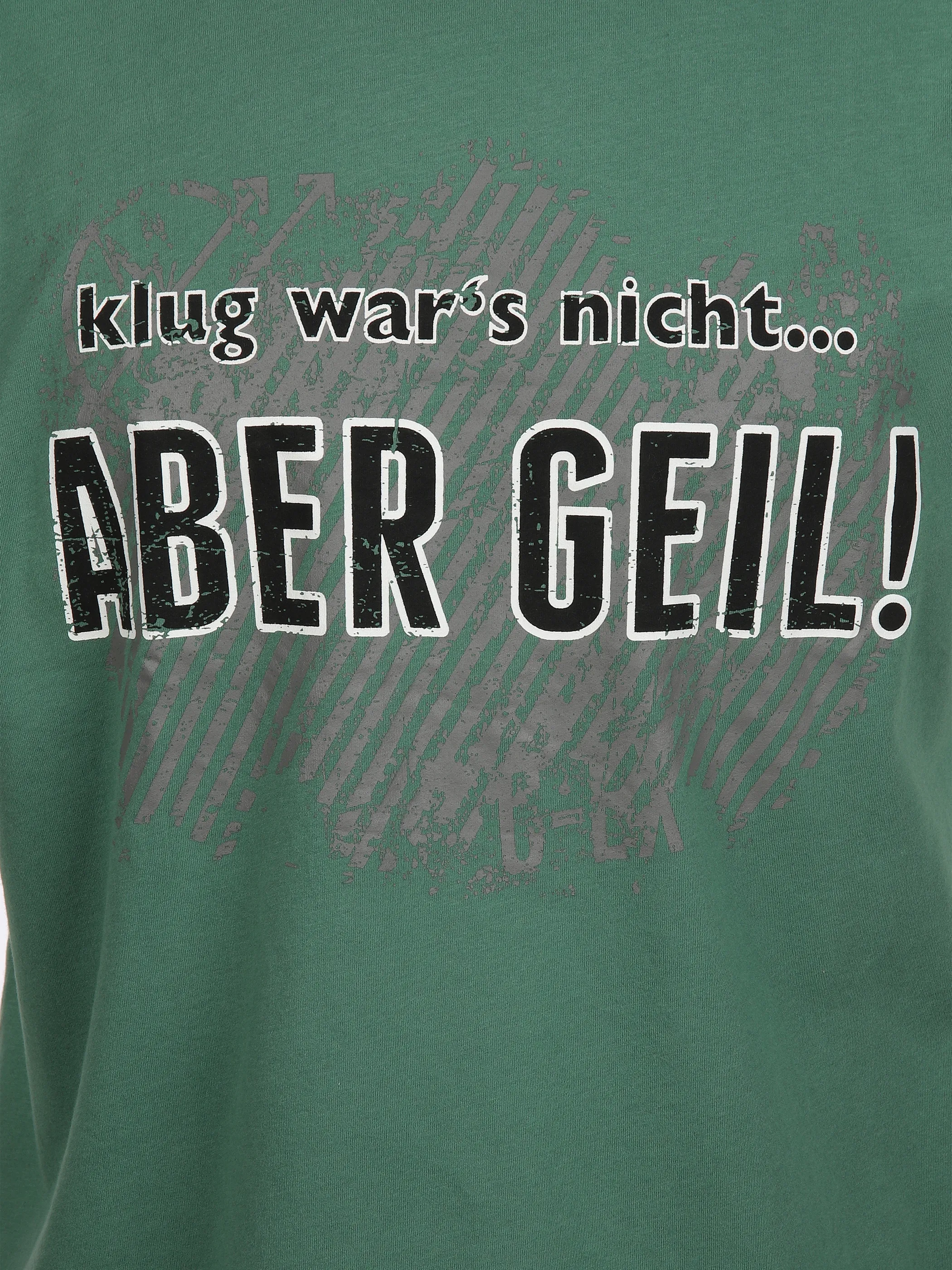 Worker He. T-Shirt 1/2 Arm Sprüche Grün 889118 GREEN 3