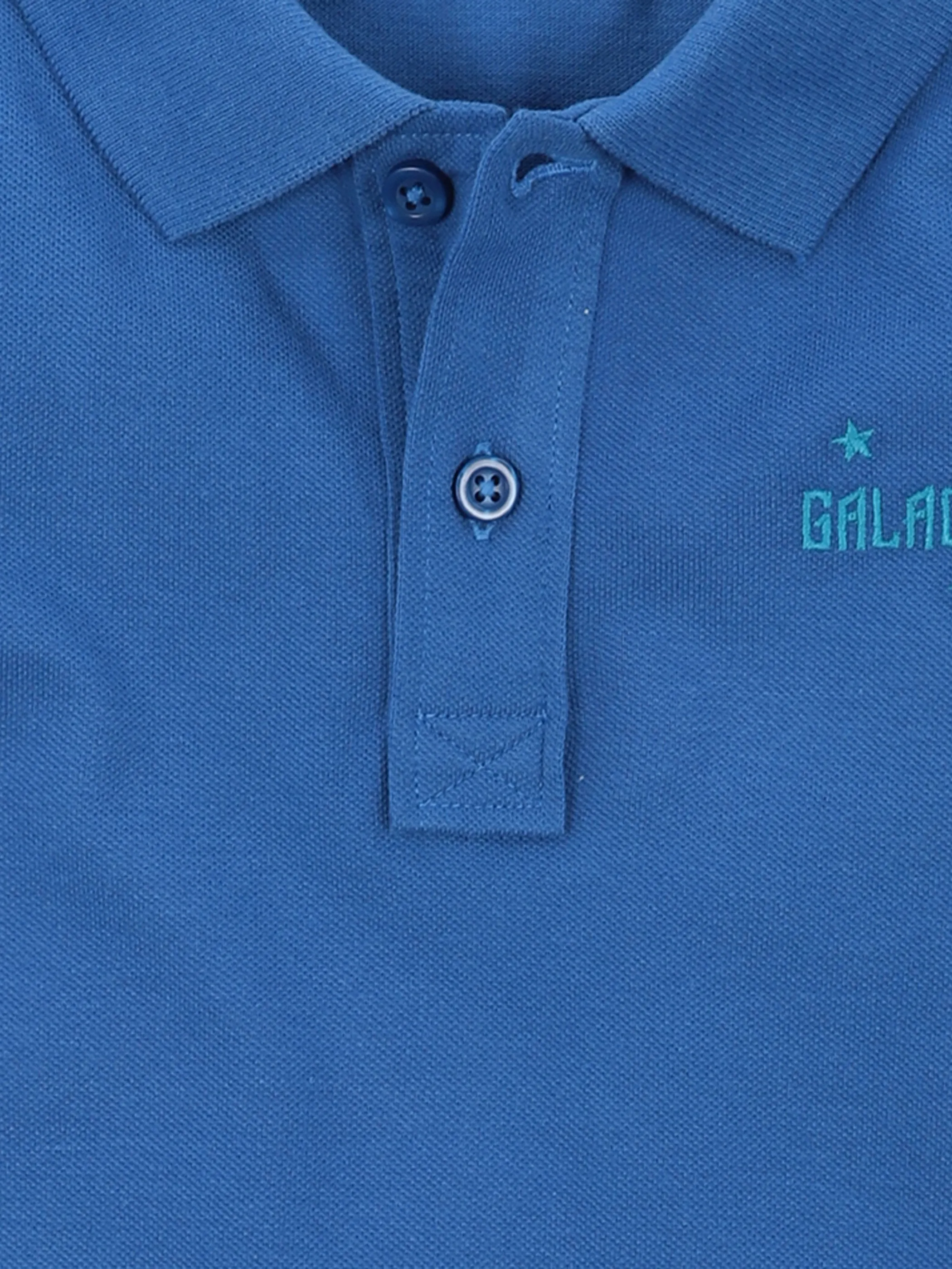 Stop + Go MB Poloshirt 1/4 Arm in blau Blau 861296 BLAU 3 Stop + Go MB Poloshirt 1/4 Arm in blau Blau 861296 BLAU 3