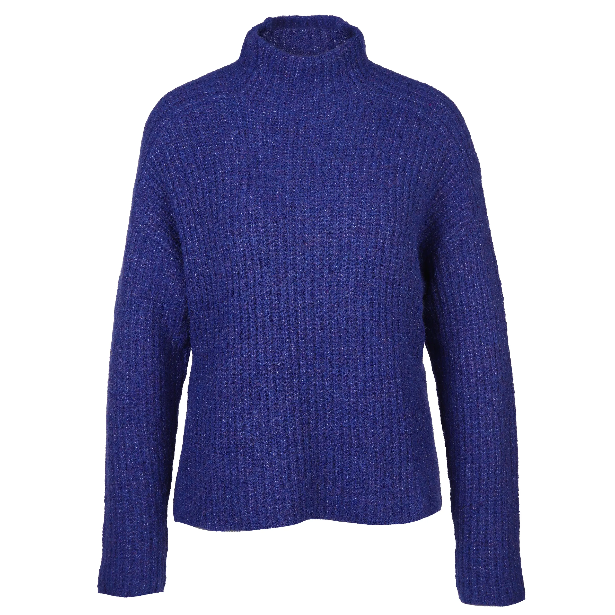 Tom Tailor 1039993 knit pullover mock-neck Blau 887462 33965 1