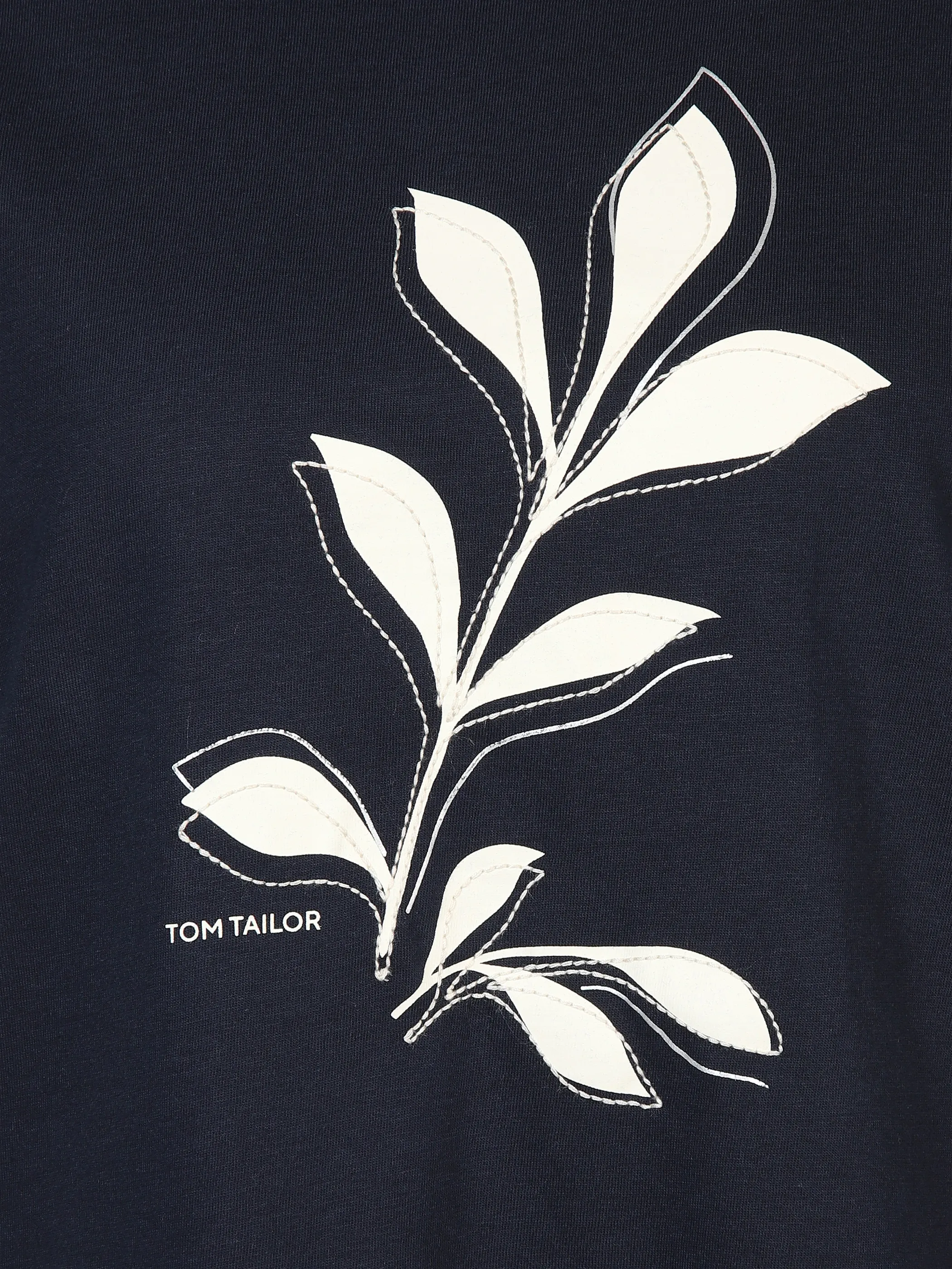 Tom Tailor 1040544 NOS T-shirt crew neck print Blau 890588 10360 3